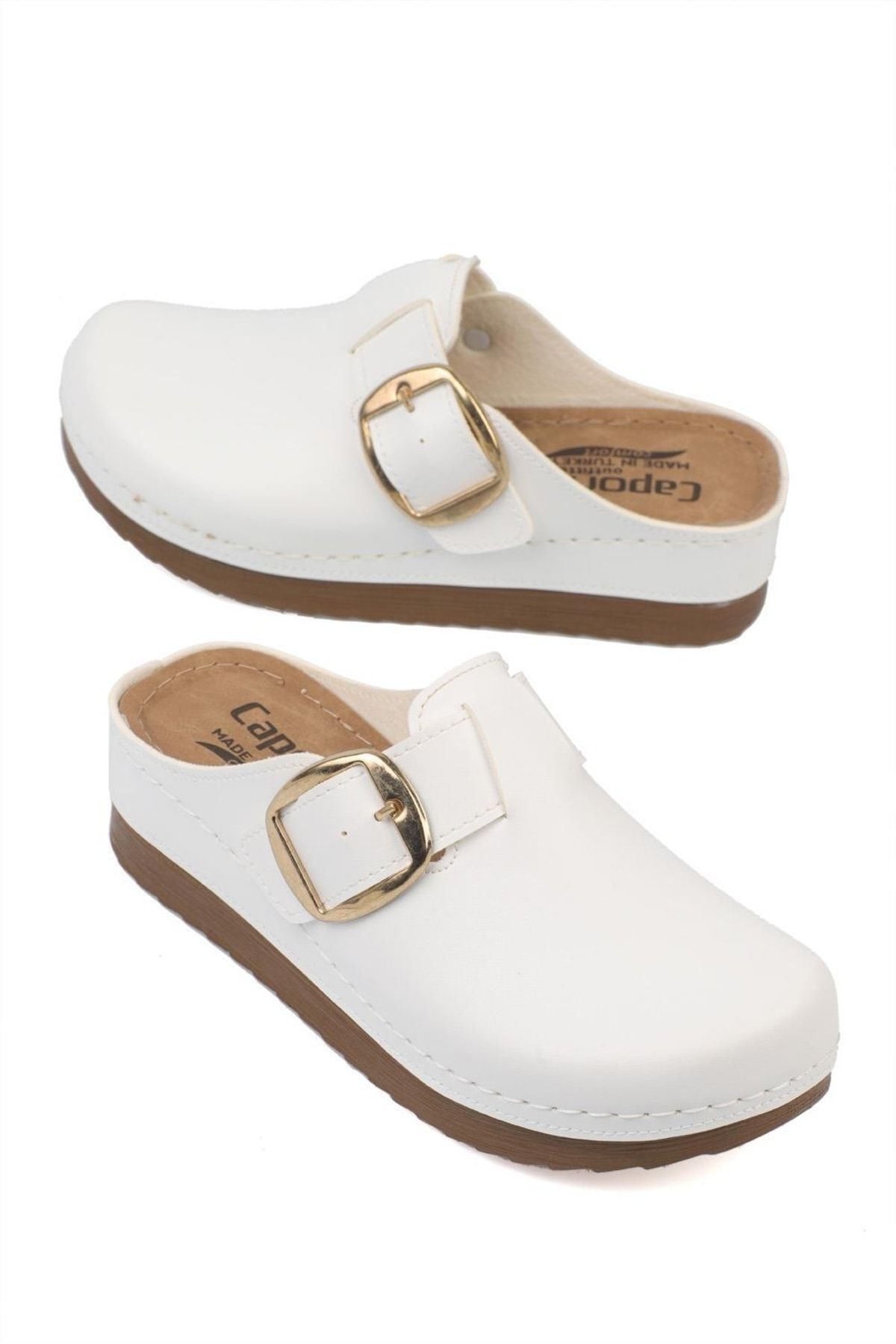 Capone Outfitters-Anatomická měkká pohodlná podrážka na klínovém podpatku Mother pantofle 5