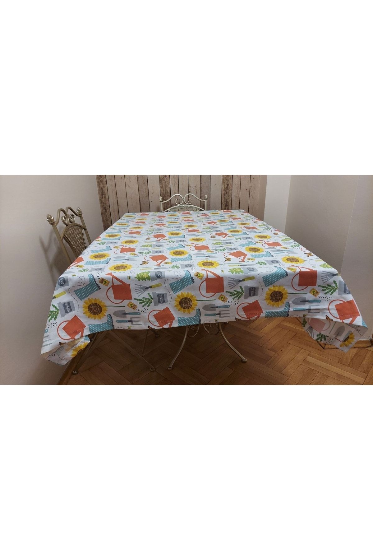 gonk-Rectangular Duck (LIQUID PUSHER, SPOT-PROOF) Fabric, Dining Table Cloth 2