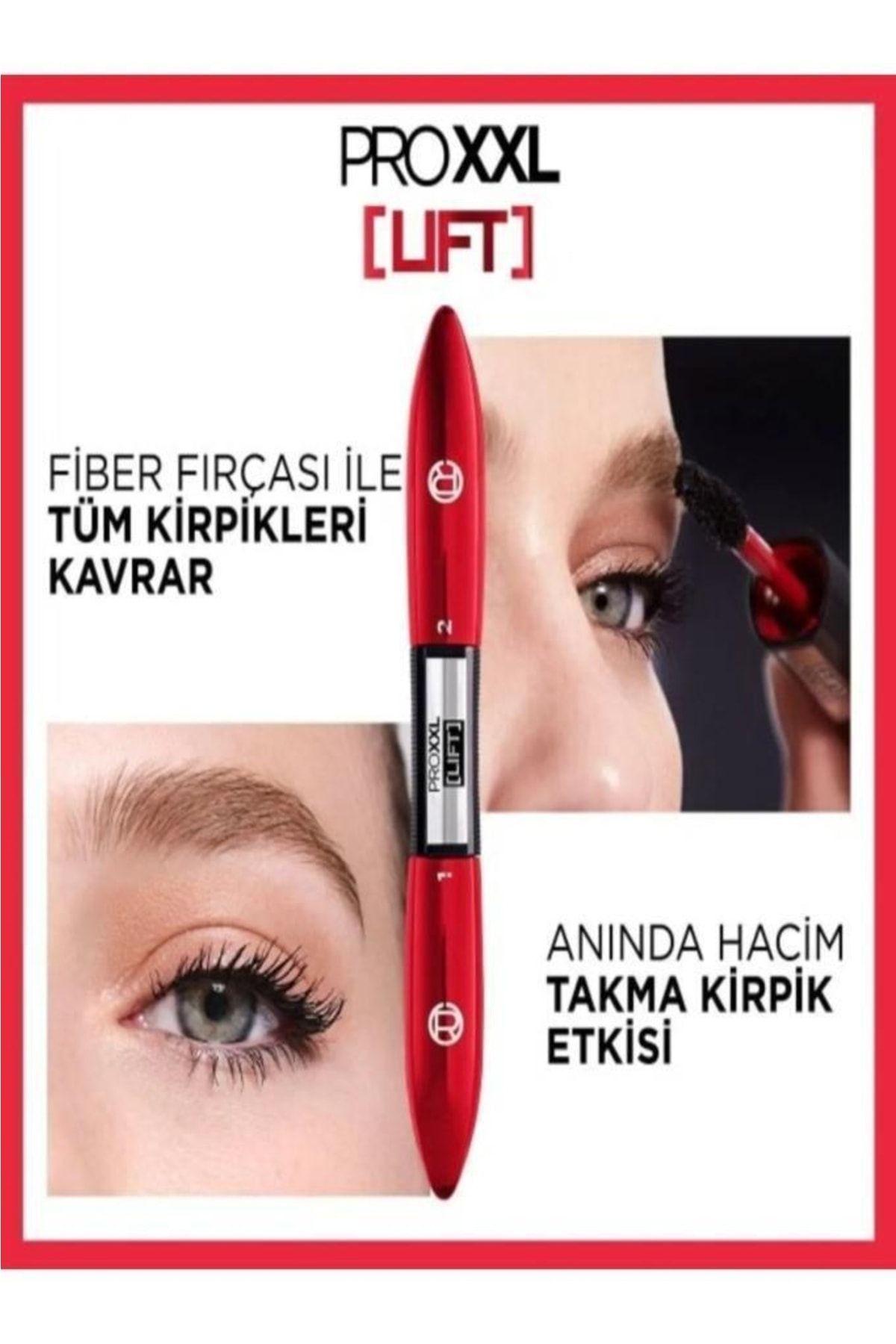 L'Oreal Paris-Loreal Pro Xxl Lift Lifting Effect Super Volumizing-Extending Mascara Set 6