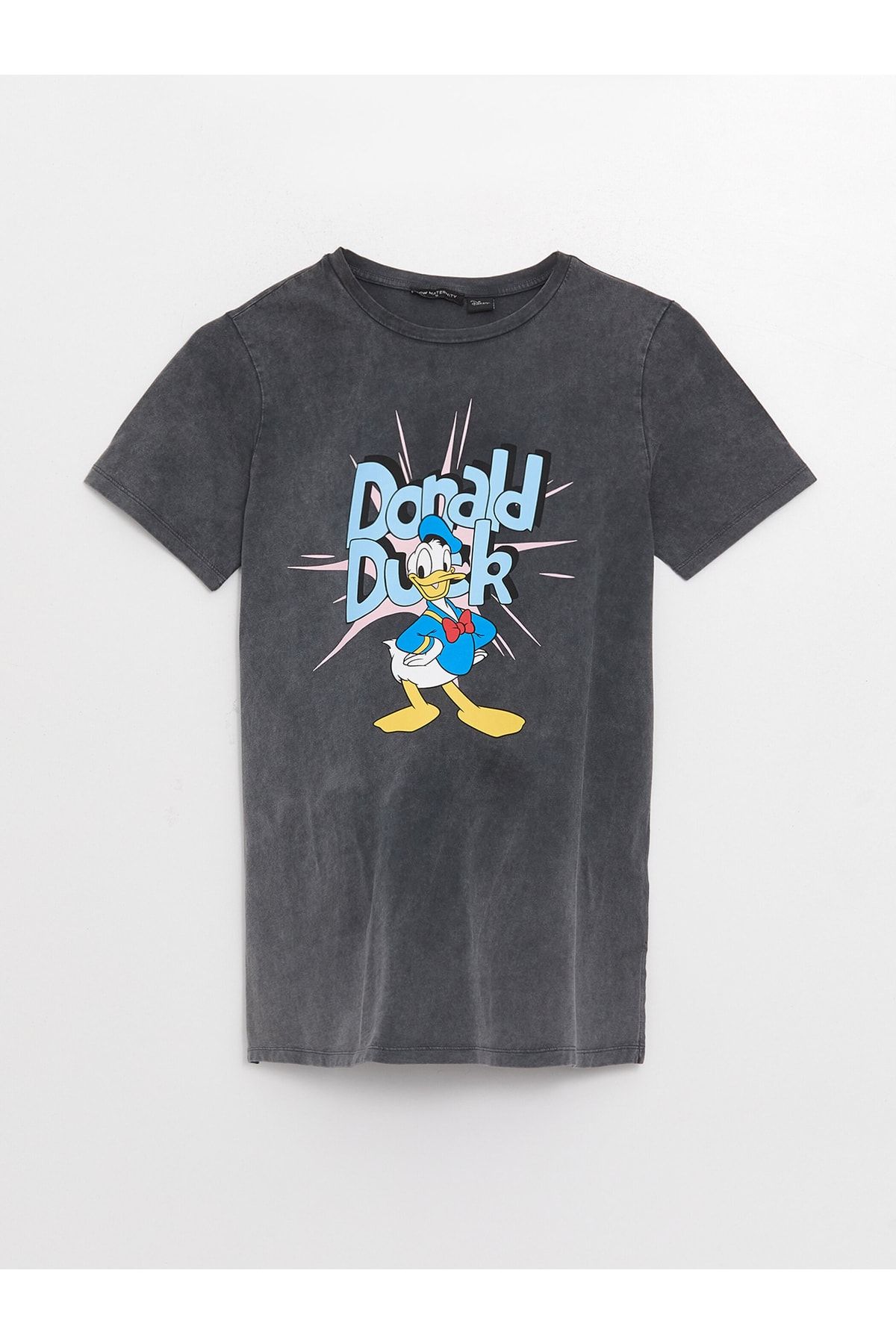 LC Waikiki T-Shirt Grau Regular Fit Fast ausverkauft