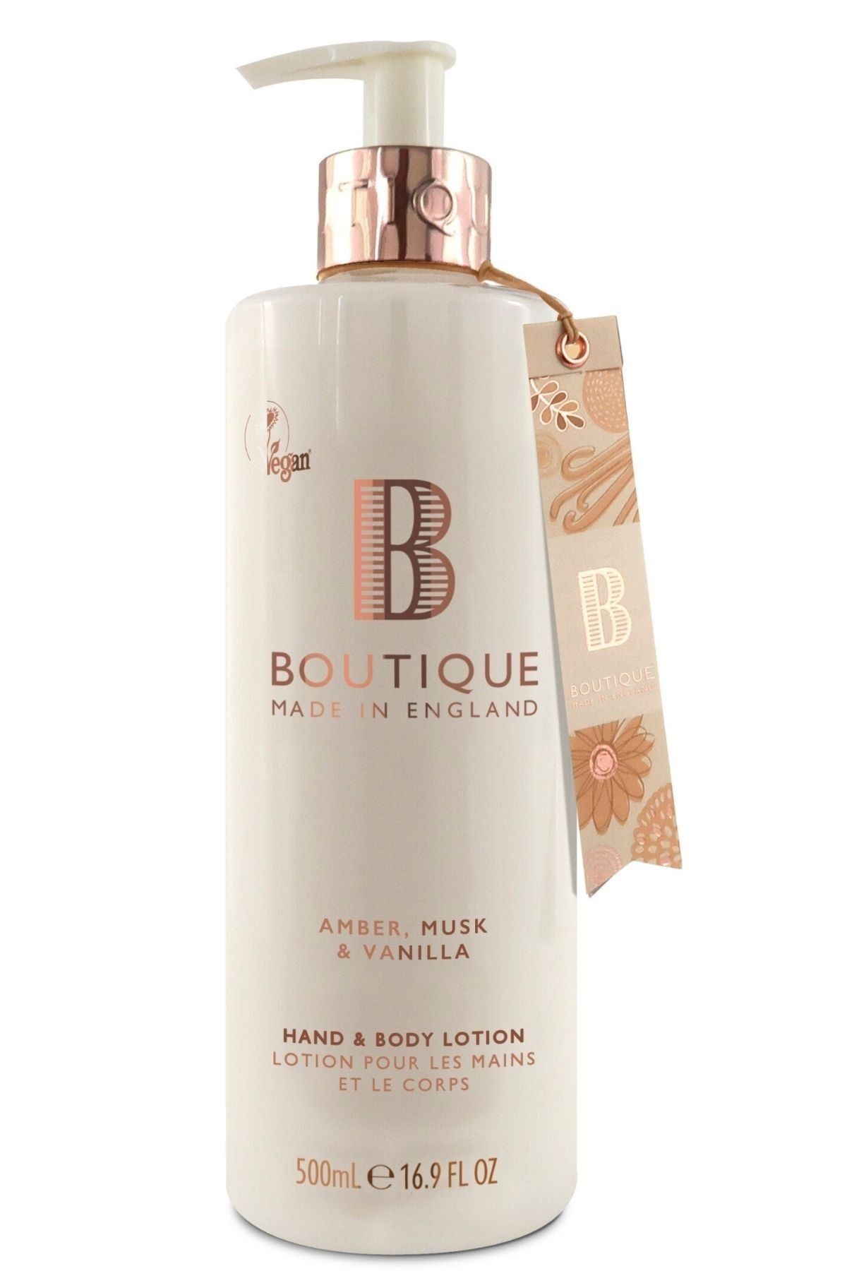 Vanilla amber musk. Boutique гель для душа.