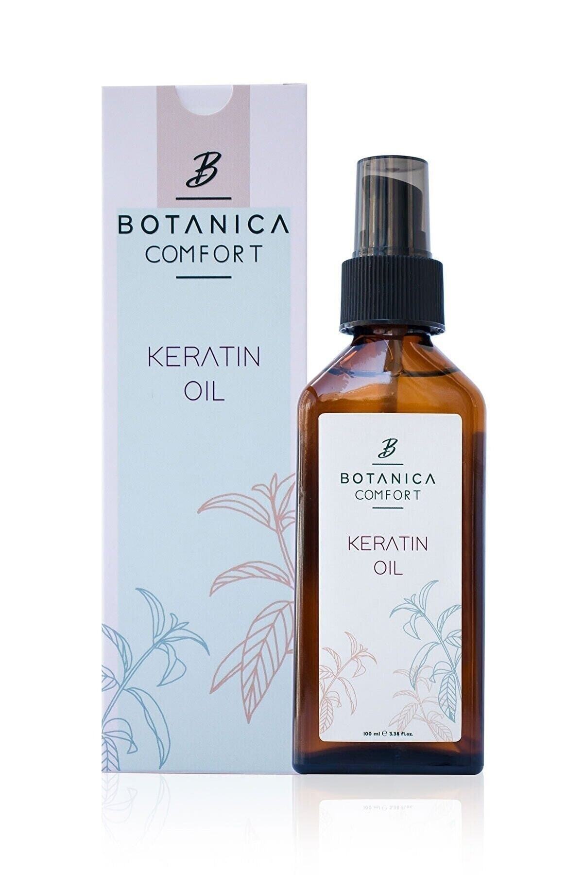 botanica COMFORT Aşırı Yıpranmış Saçlar için Keratin Bakım Yağı 100 ml