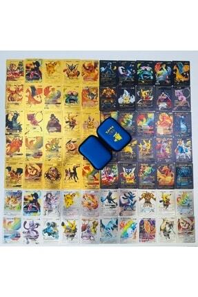 Abetto Market Pokemon Oyun Kartı Özel Seri Silver, Black & Gold Kart 3 Set 70...