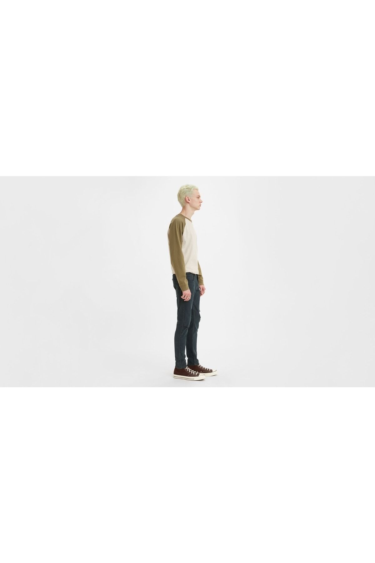 شلوار جین مردانه اسکینی سیاه تیره Levi's