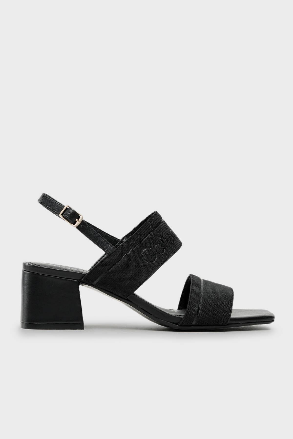 Calvin Klein Sandals Black Block Trendyol