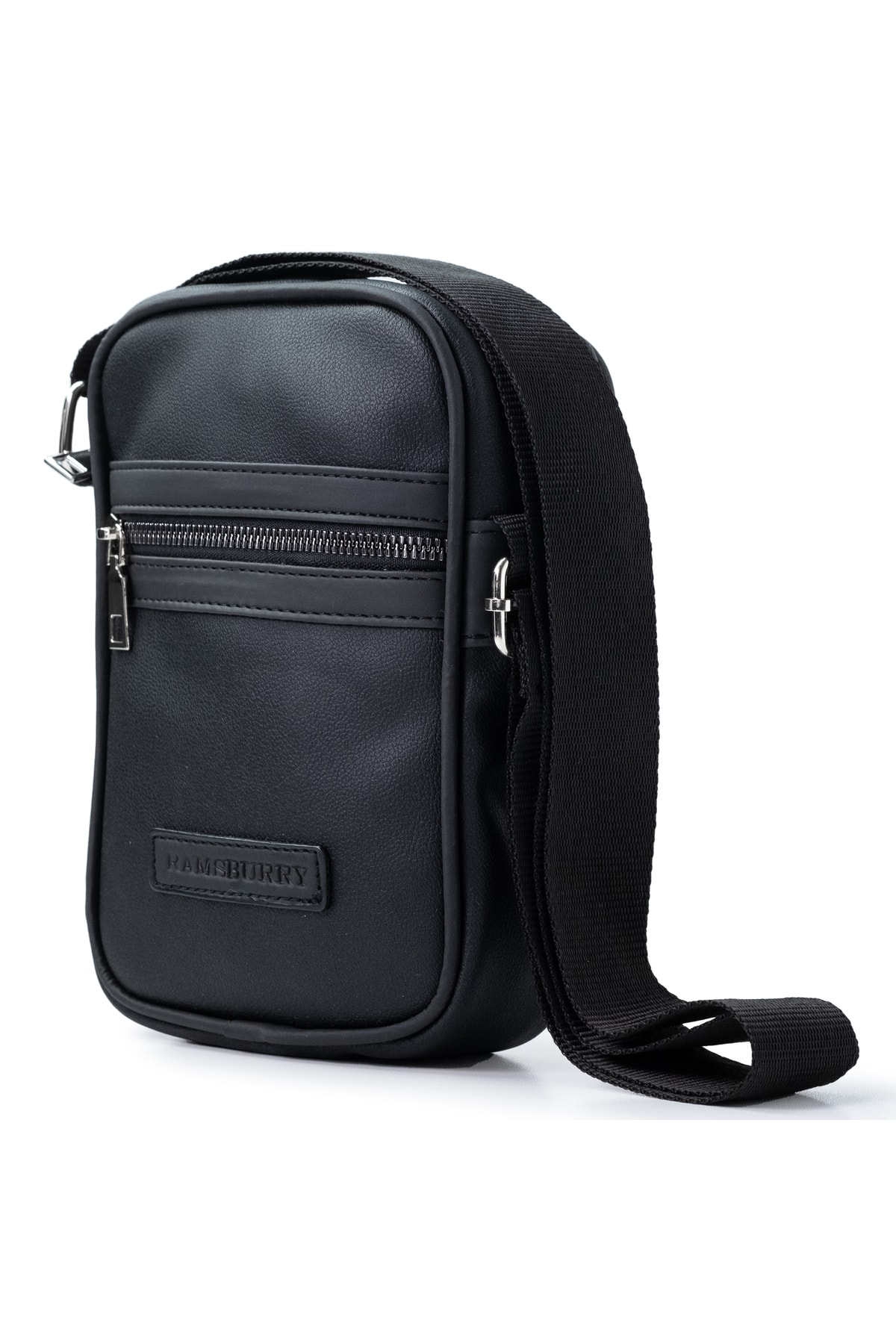 Ramsburry  Unisex Çapraz Ayarlanabilir Askılı Göğüs Çantası Çok Gözlü Bodybag - Görsel 5