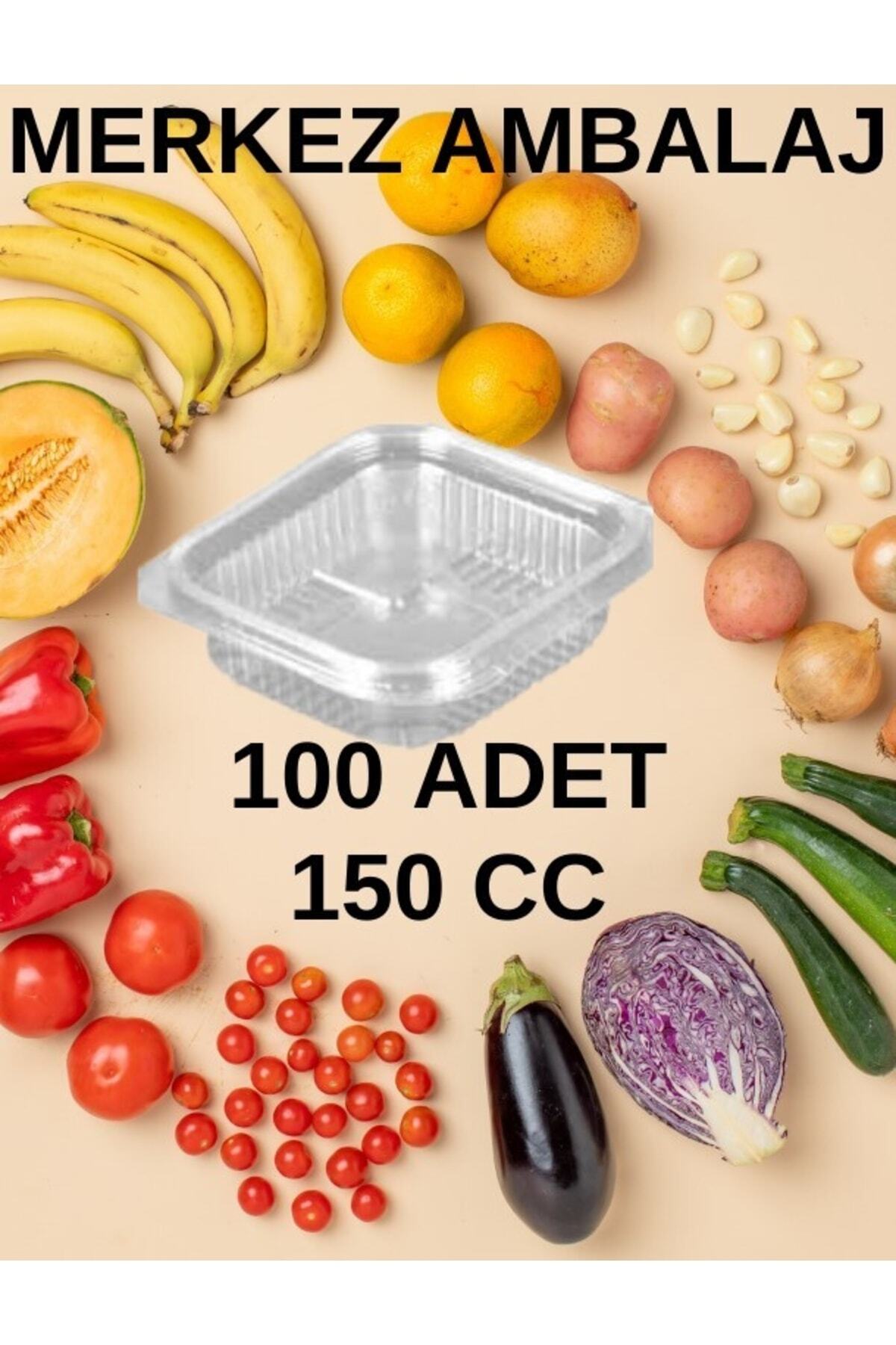 Sızdırmaz Kap 150 cc saklama kabı 100 Adet — Koksal Pack — Plastik Tabak (3)