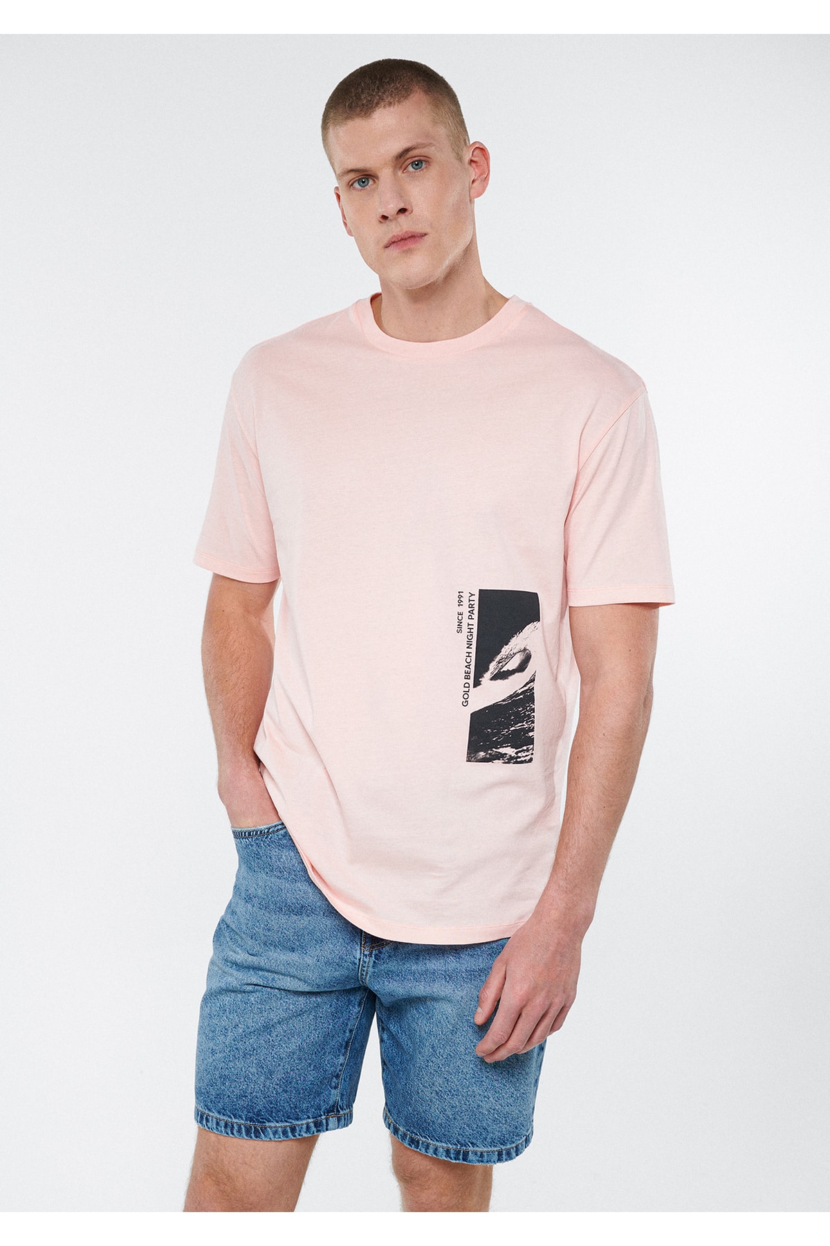 تیشرت ماوی 611416