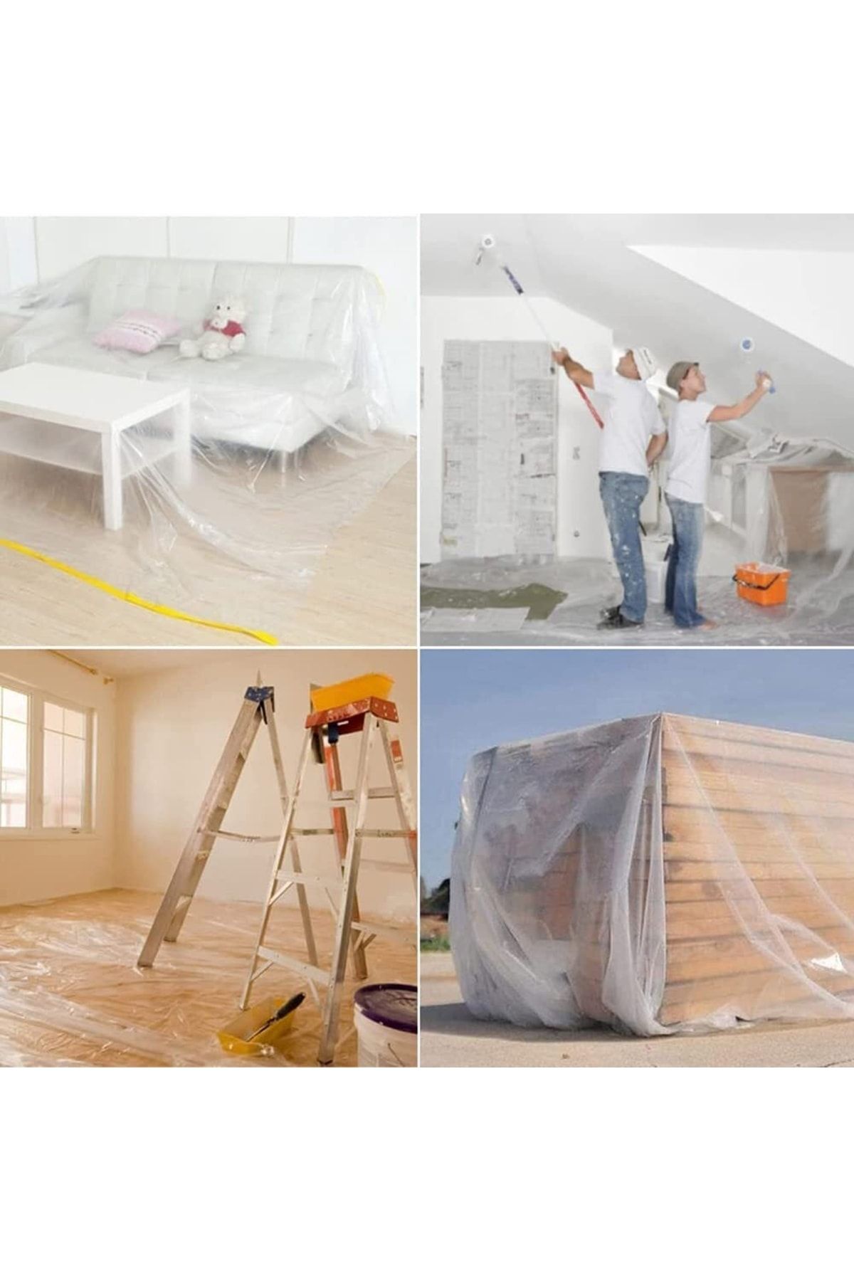 Procover-Nylon Tarpaulin Width 2 Meters X Length 5 Meters 1stQuality Thick Original Transparent 3