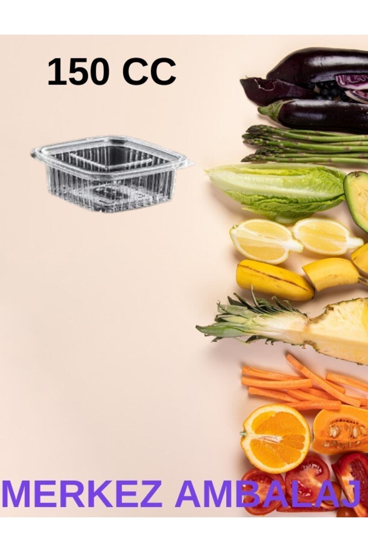 Sızdırmaz Kap 150 cc saklama kabı 100 Adet — Koksal Pack — Plastik Tabak (5)