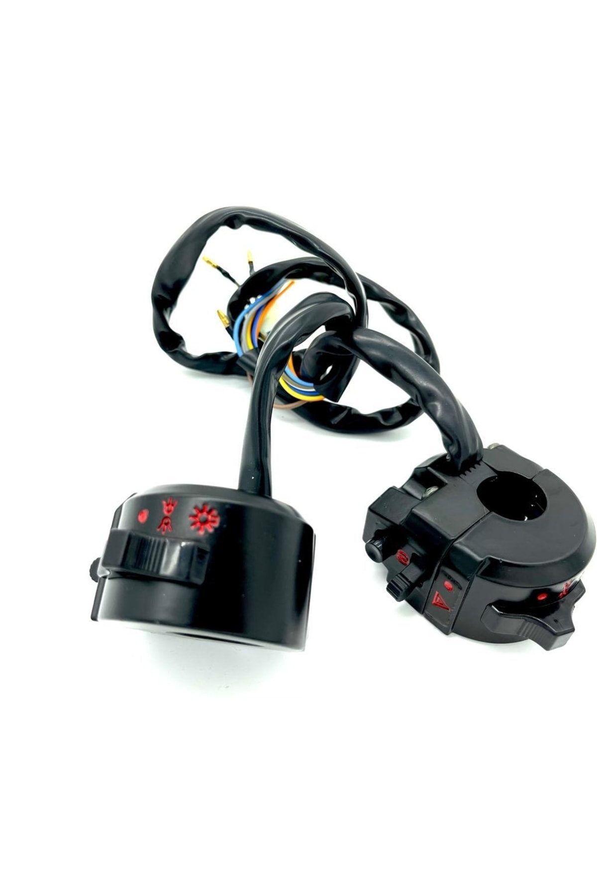 MTO Cg 125 Sağ Sol Kumanda Takımı Ve Düğmeleri Siyah