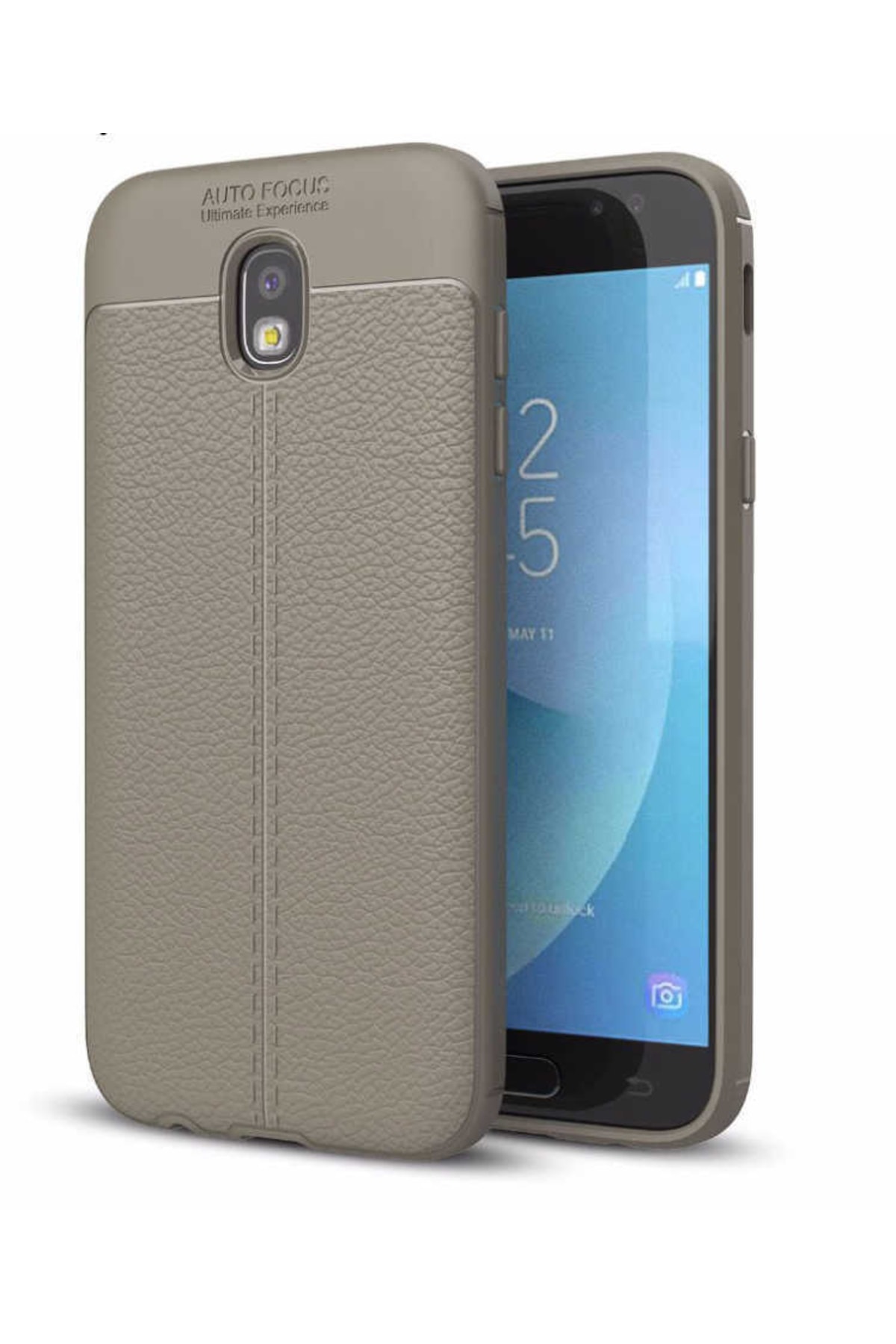 Galaxy J7 Pro / Galaxy J730 Pro Compatible Case Great Cut Niss Cover with Leather Surface Look