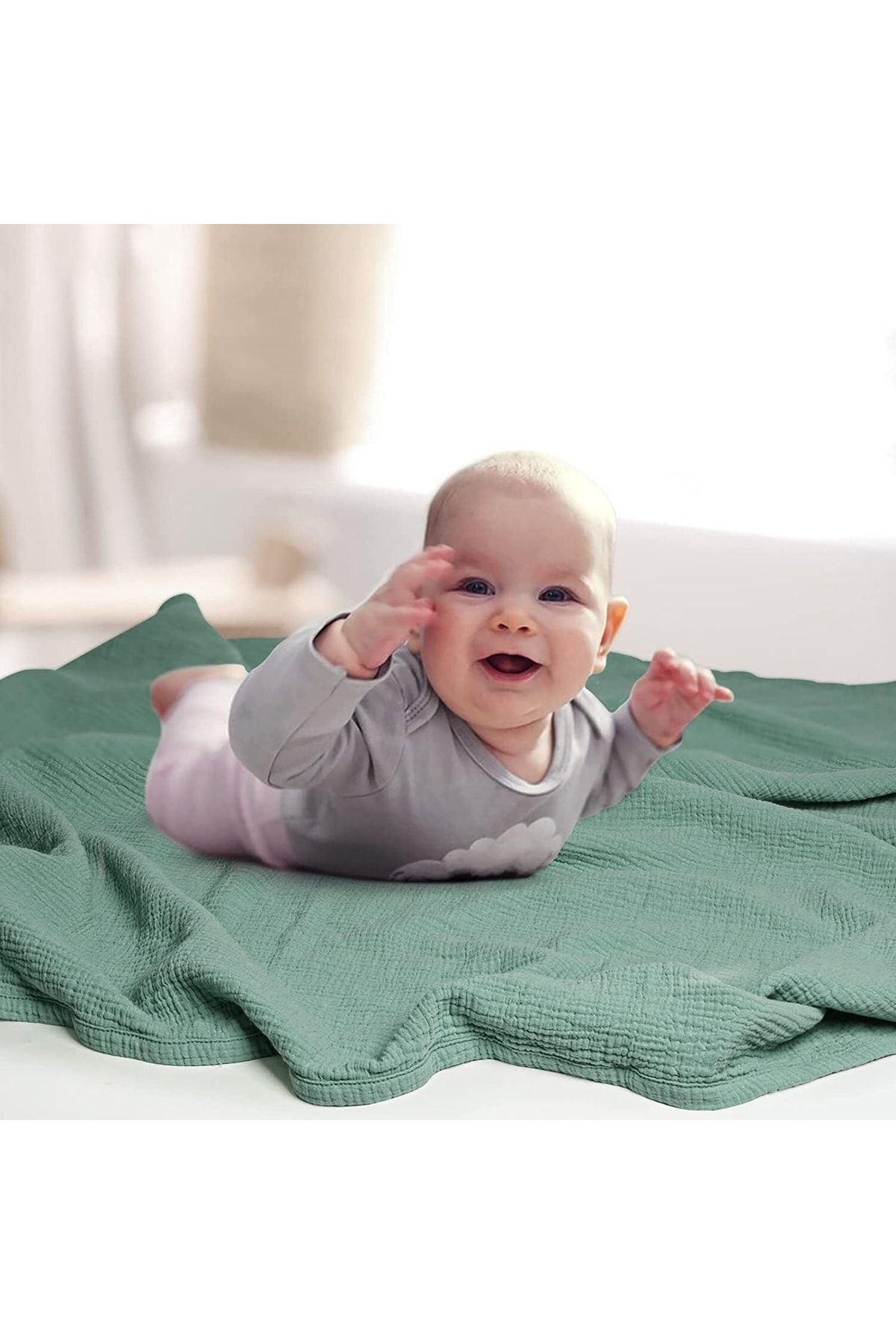Mint baby blanket hotsell