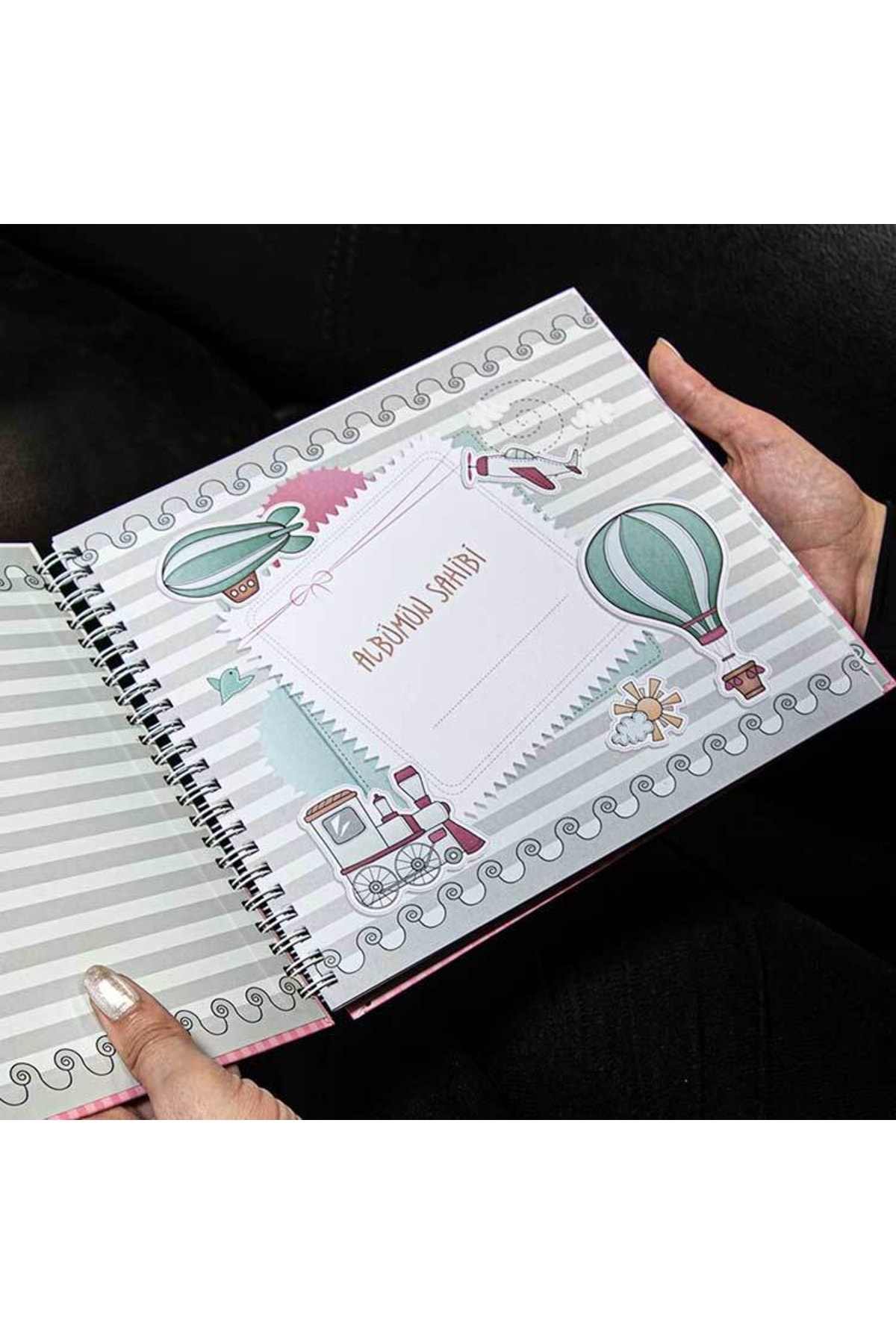 Genel Markalar Hamilelik Ve Anne Bebek Günlüğü Pembe - Anı Defteri fotoğrafı 2 (önizleme)