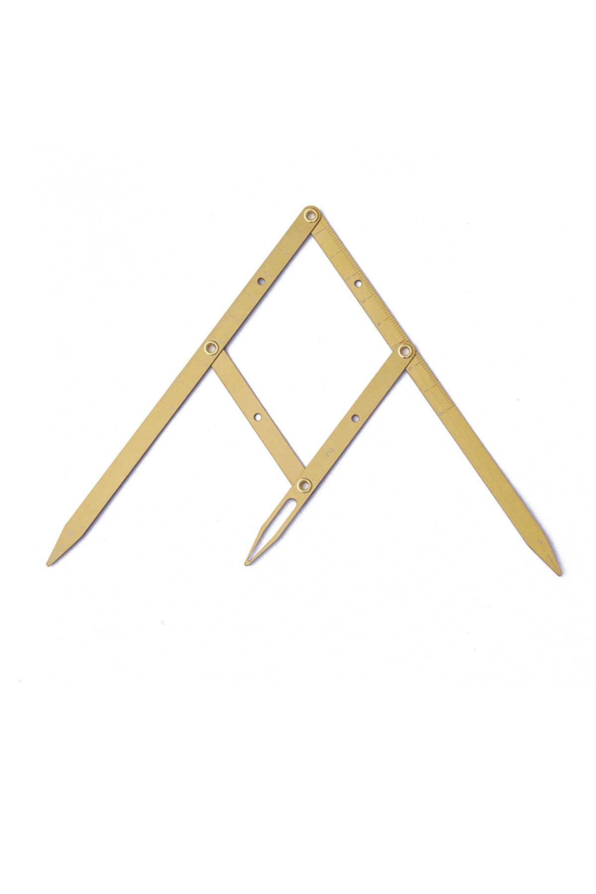 Golden-Prime Gold Ratio Ruler Metal Gold For Microblading And Permanent Makeup 5