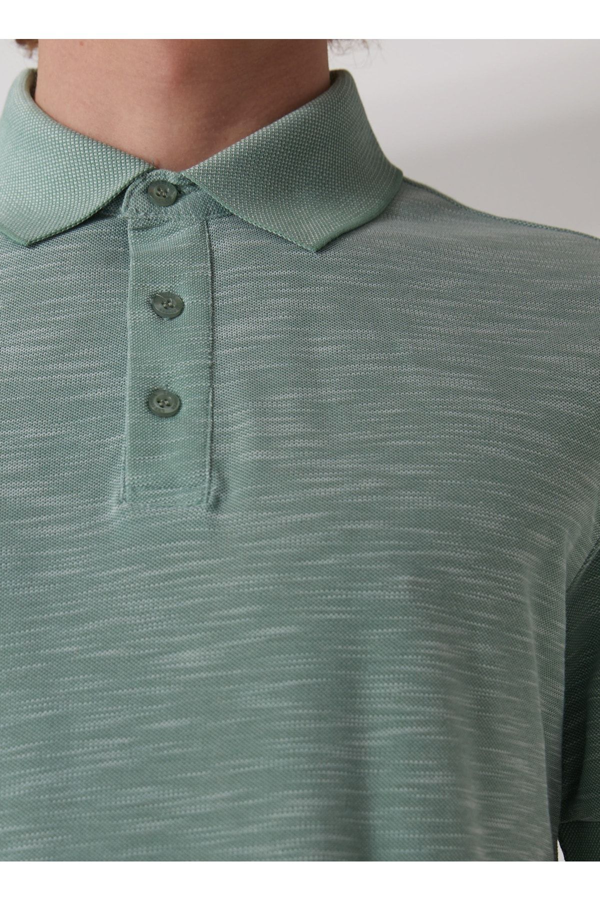 تی شرت سبز مردانه Polo Green 232 LCM 242057 Jake Pastel Lee Cooper