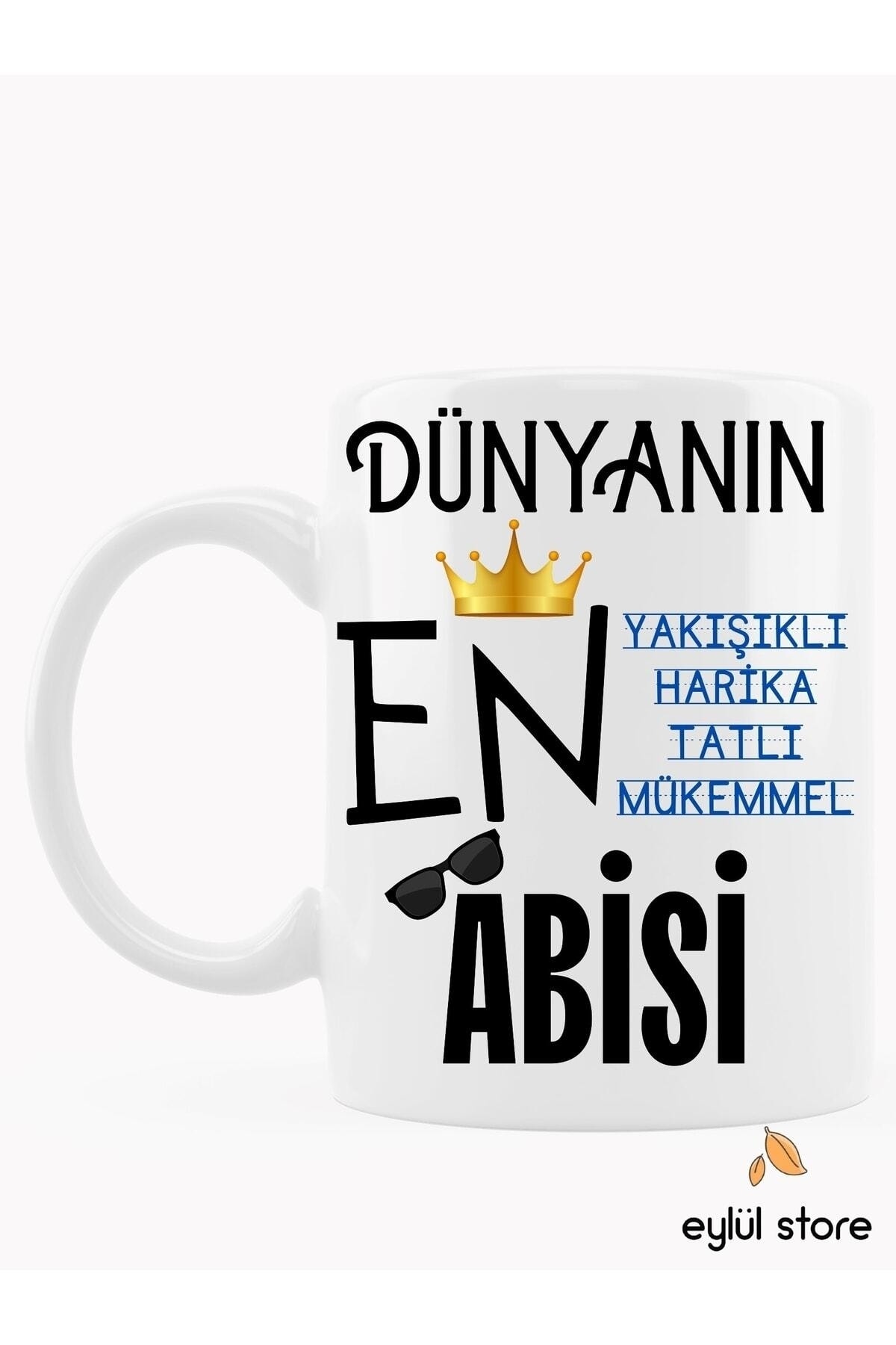 Abi Themed Printed Custom Design Mug Birthday Gift