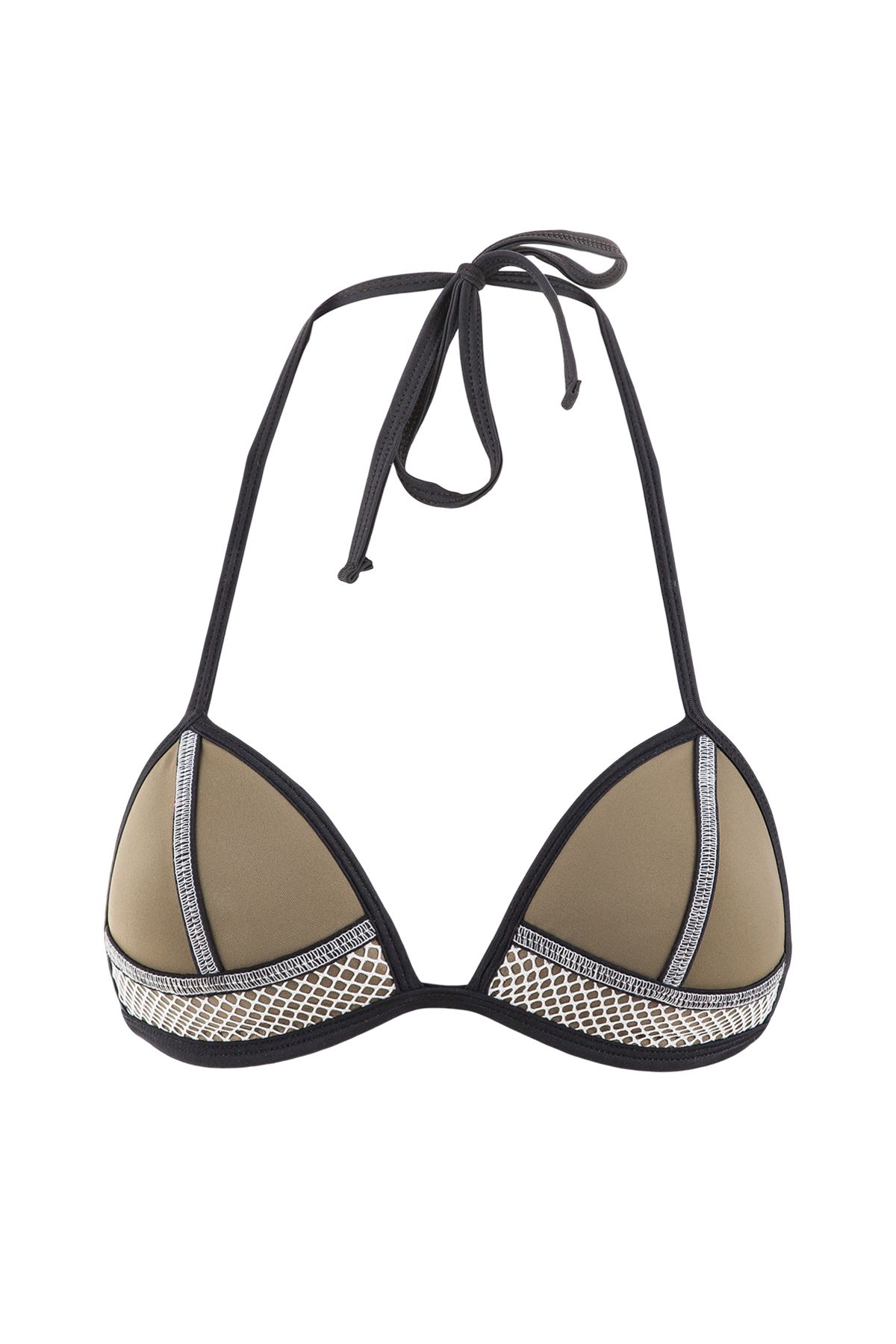Penti-Khaki Women's Milkshake Triangle Bikini Top PPMIATRT16IY 1