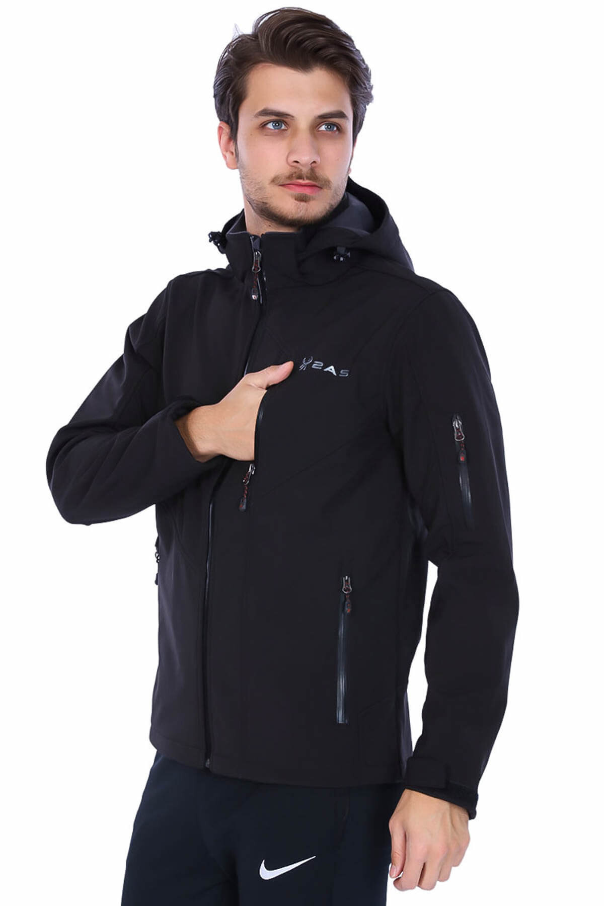 2as effect mens softshell jacket