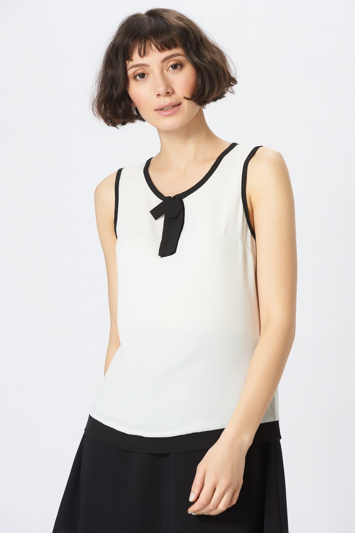 Koton-Women's Ecru Blouse 6YAK36005IW 1