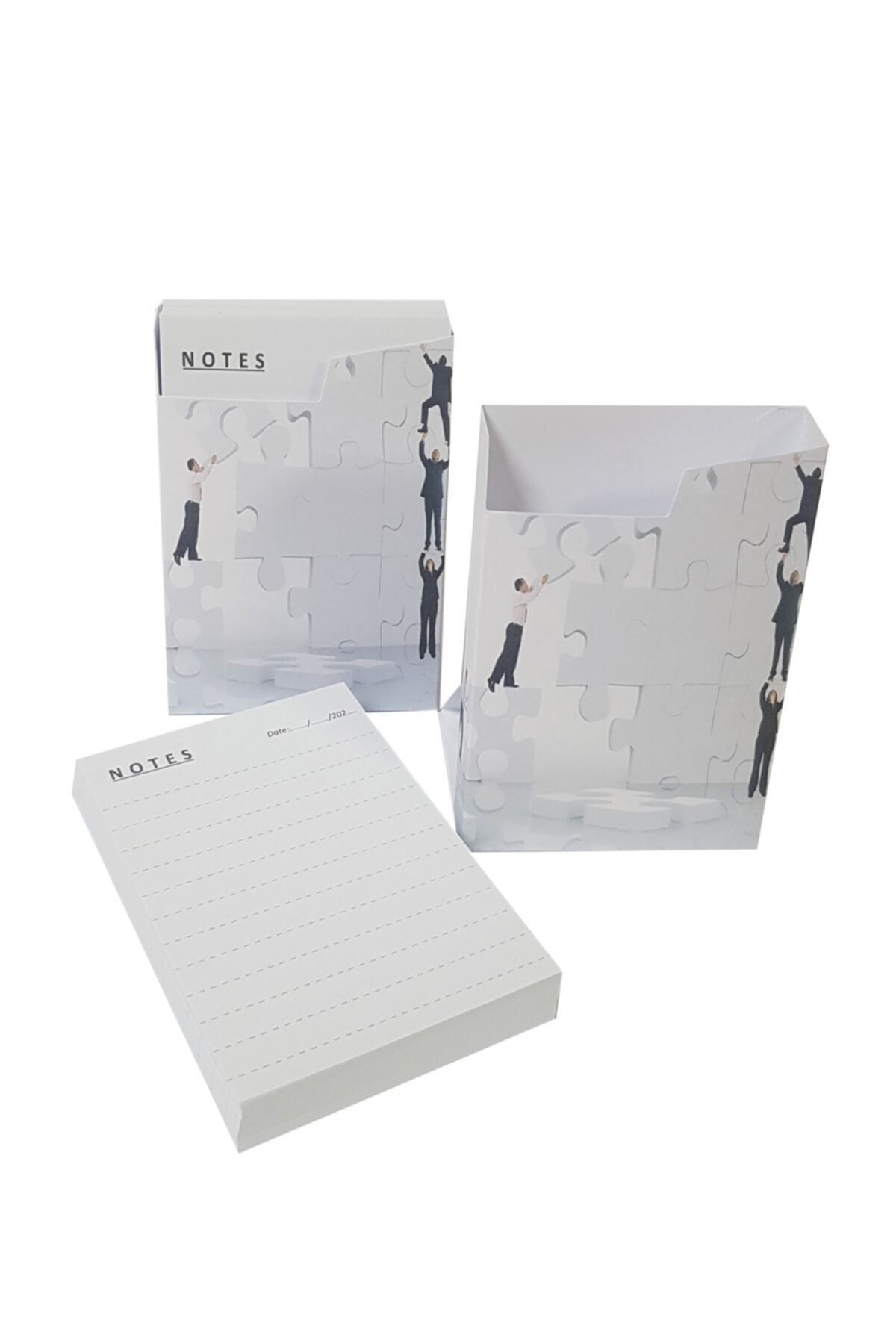cabuk baskı-8x12 Cm Puzzle Printed Memo Pad 2 Pieces 4