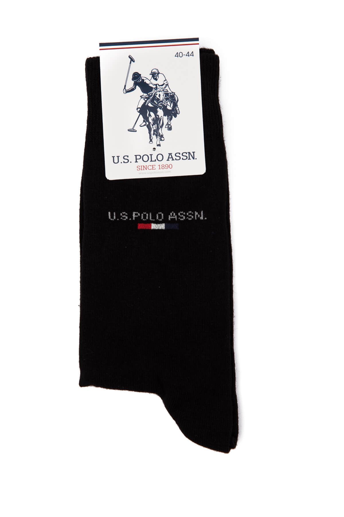 U.S. Polo Assn. Socks Black Trendyol