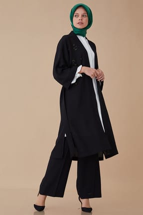 Kayra Kadin Kisa Giy Cik Ferace Siyah Ka A8 25054 12 Fiyati Yorumlari Trendyol