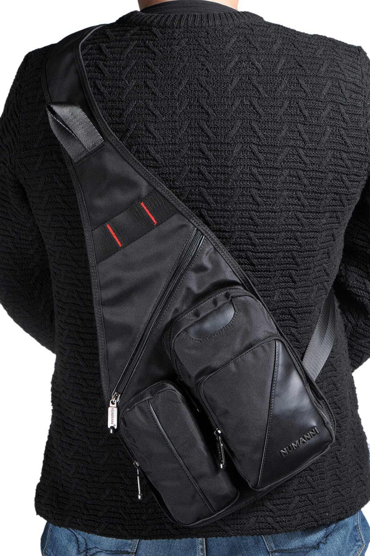 Siyah Unisex Sırt Çantası Nmn30748