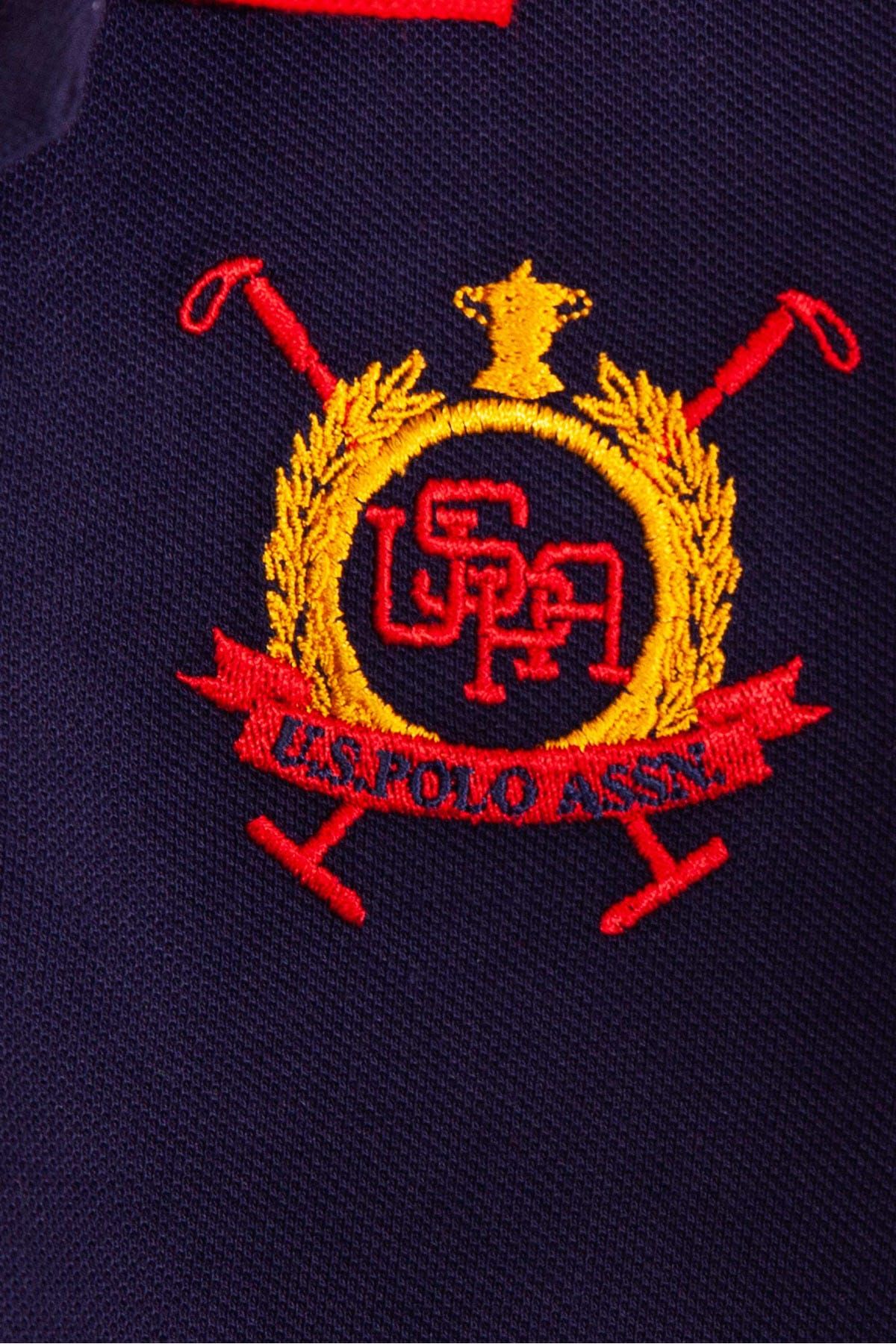 U.S. Polo Assn. تی شرت پسرانه آبی ناوی