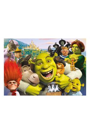Shrek (Şrek) 24 Parça Maxi Çocuk Puzzle (Clementoni 24046) / CLE24046