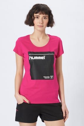Kadın T-shirt Hmlnicoletta Ss Tee 910303