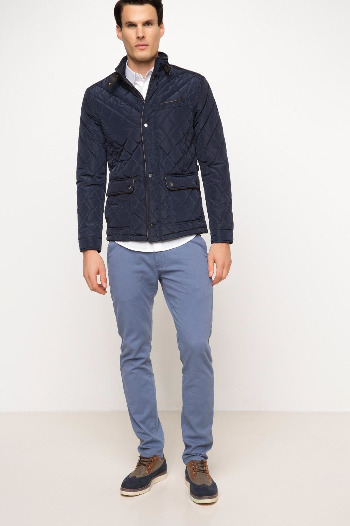 DeFacto-Men's Quilted Coat H1626AZ.17WN.NV64 11