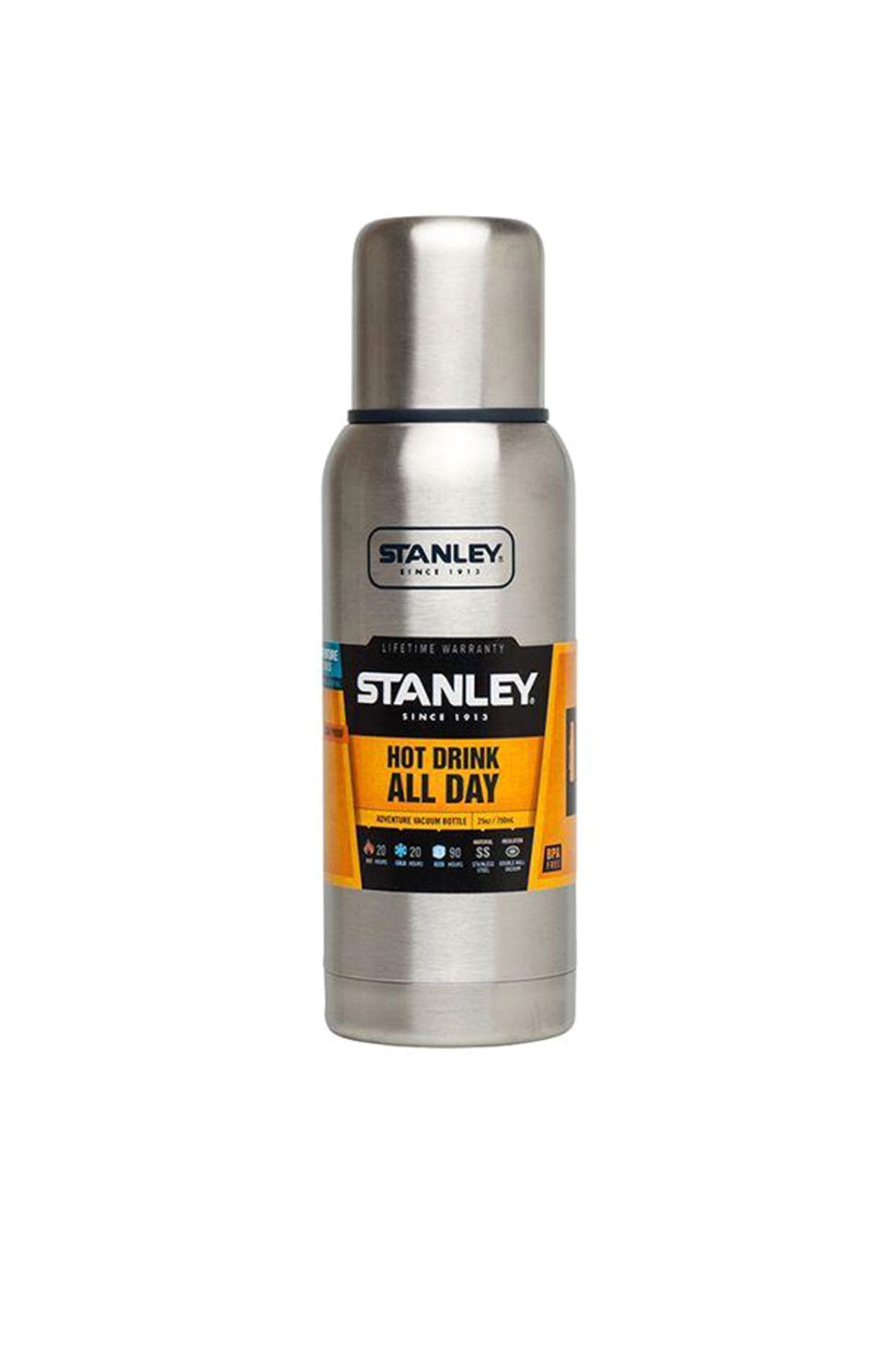 قمقمه ورزشی چند رنگ ماجراجویی خلاء ترموس 0.75 lt Stanley