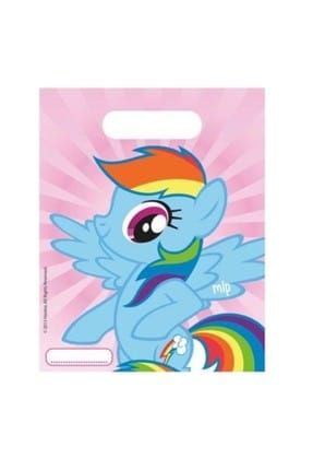 Rainbow Pony Parti Çantası 16,5 x 23 cm 6lı 8681483657121
