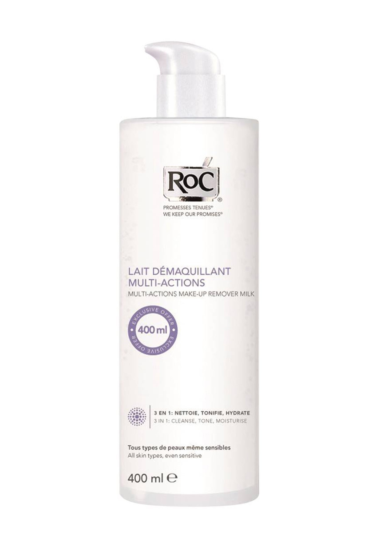 Roc-Hydra 3 in 1 Cleansing Care 400 ml3574660563016 1