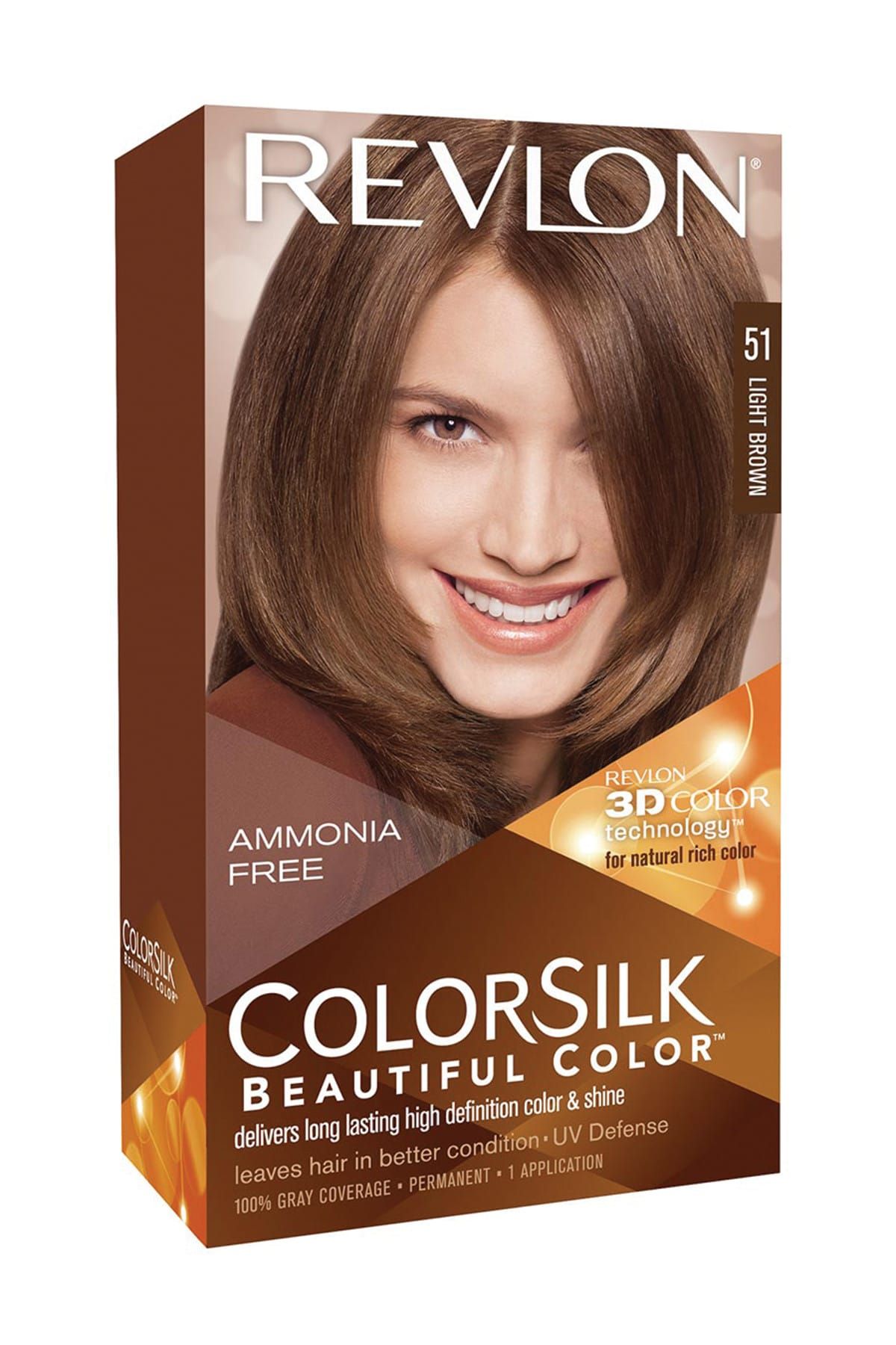 revlon colorsilk sac boyasi light kahverengi 51 309978695516 fiyati yorumlari trendyol