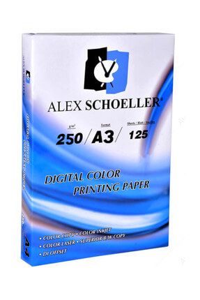 Alex Sch Fotokopiokopi Kağıdı ( A3 ) -250 Gram 125' Li /4 Alex-830 198836