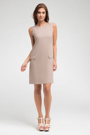 Kadın Taş Cep Detaylı Klasik Kesim Elbise 17L5310