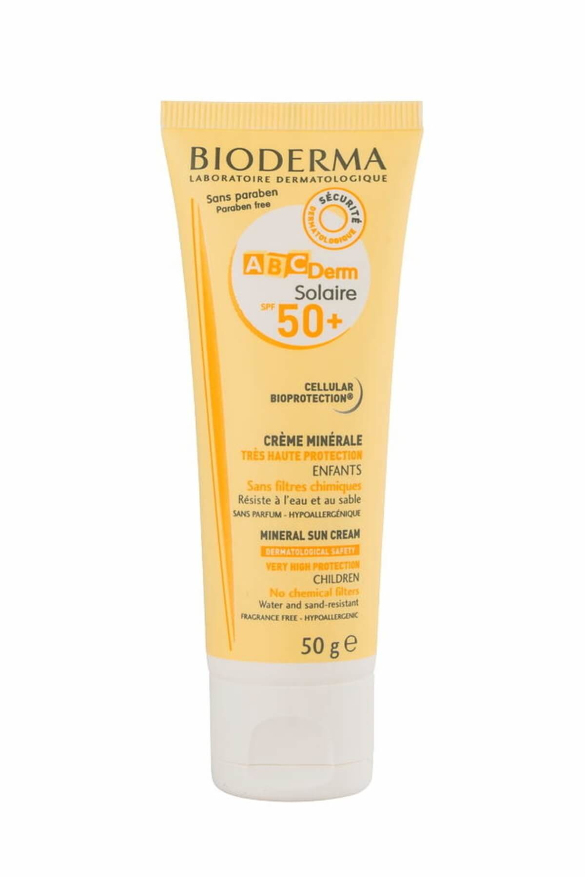 Bioderma Abc Derm Mineral Sun Cream Spf 50+ 50 g 3401396936770