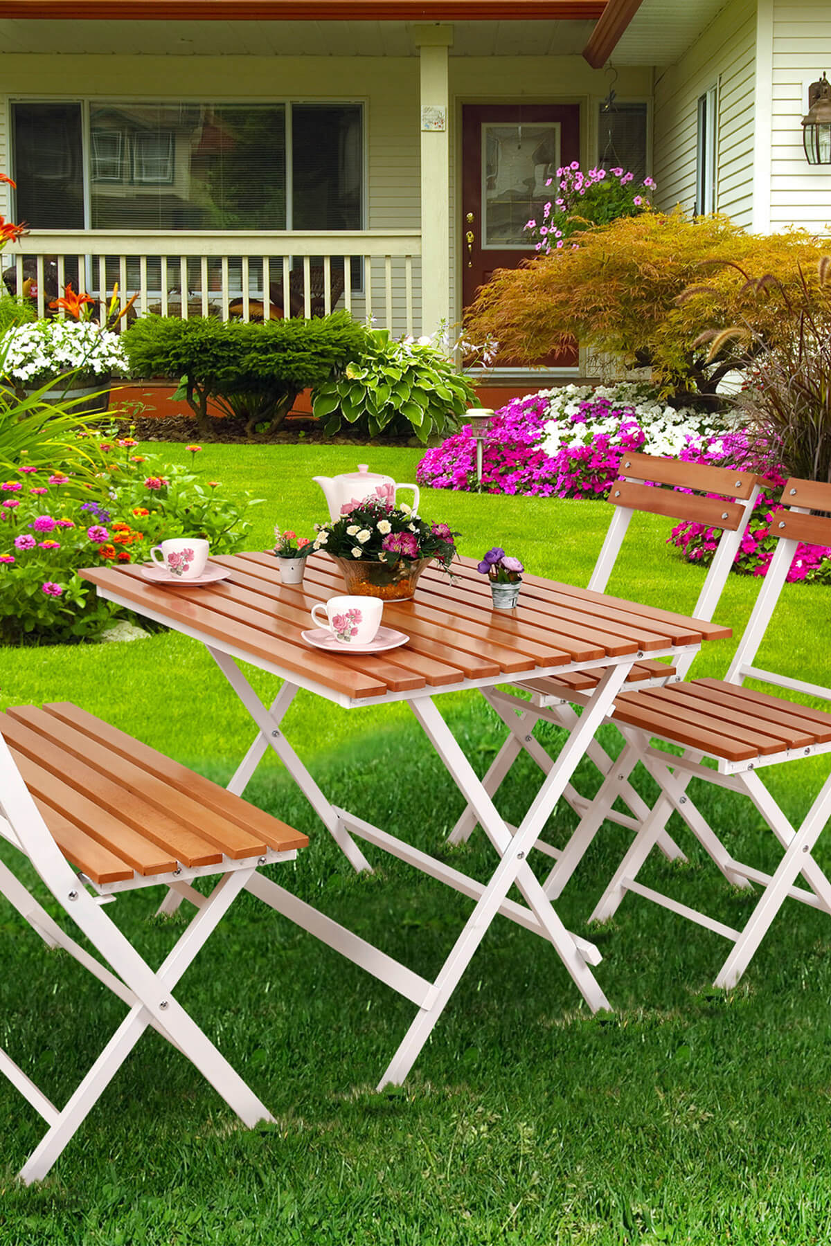 Prado Adaliss Bahçe Masa Sandalye Takımı Fiyatı, Yorumları TRENDYOL