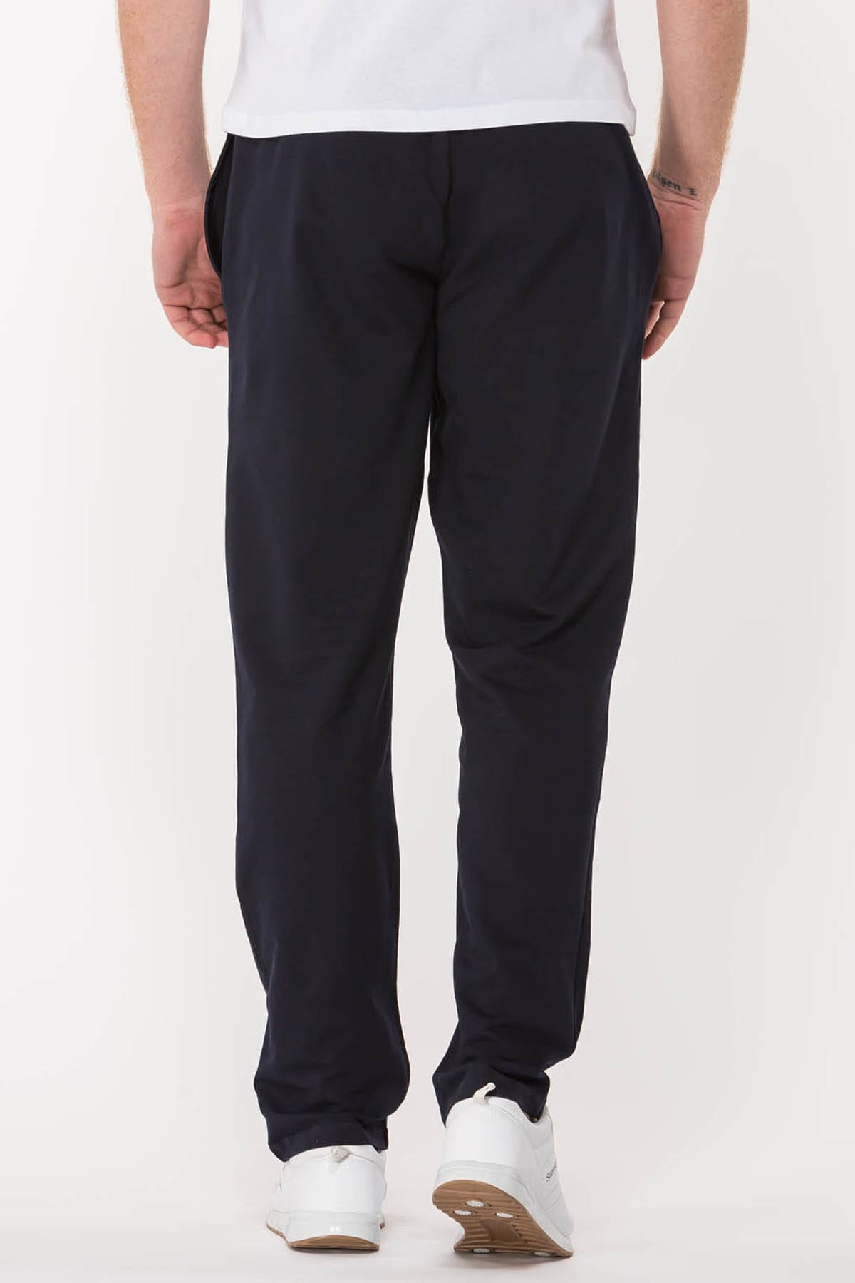 شلوار ورزشی اسلازنگر مردانه پنبه ای آبی سرمه ای   Regular/رگولار     Daily/روزانه | Slazenger ST19PE003 TR - تصویر 4