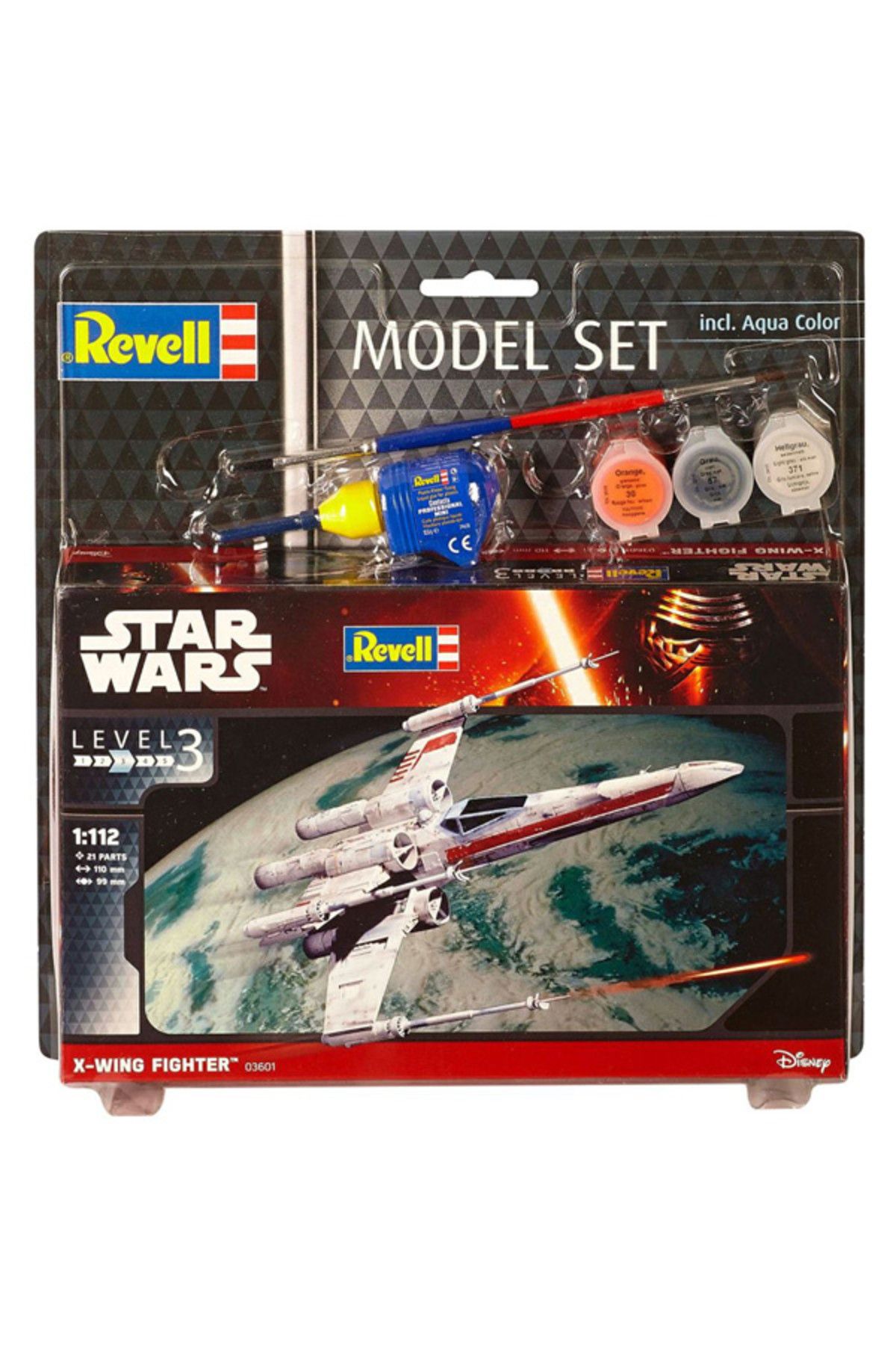 ماکت مردانه و زنانه STAR WARS X WING اورجینال REVELL