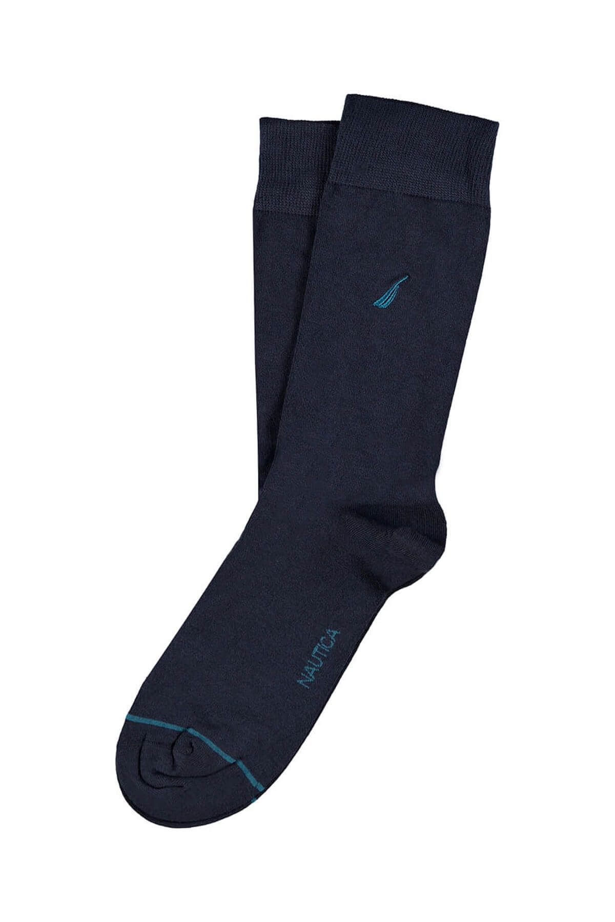Nautica-Men's Navy Blue Socks 31SM05T 1