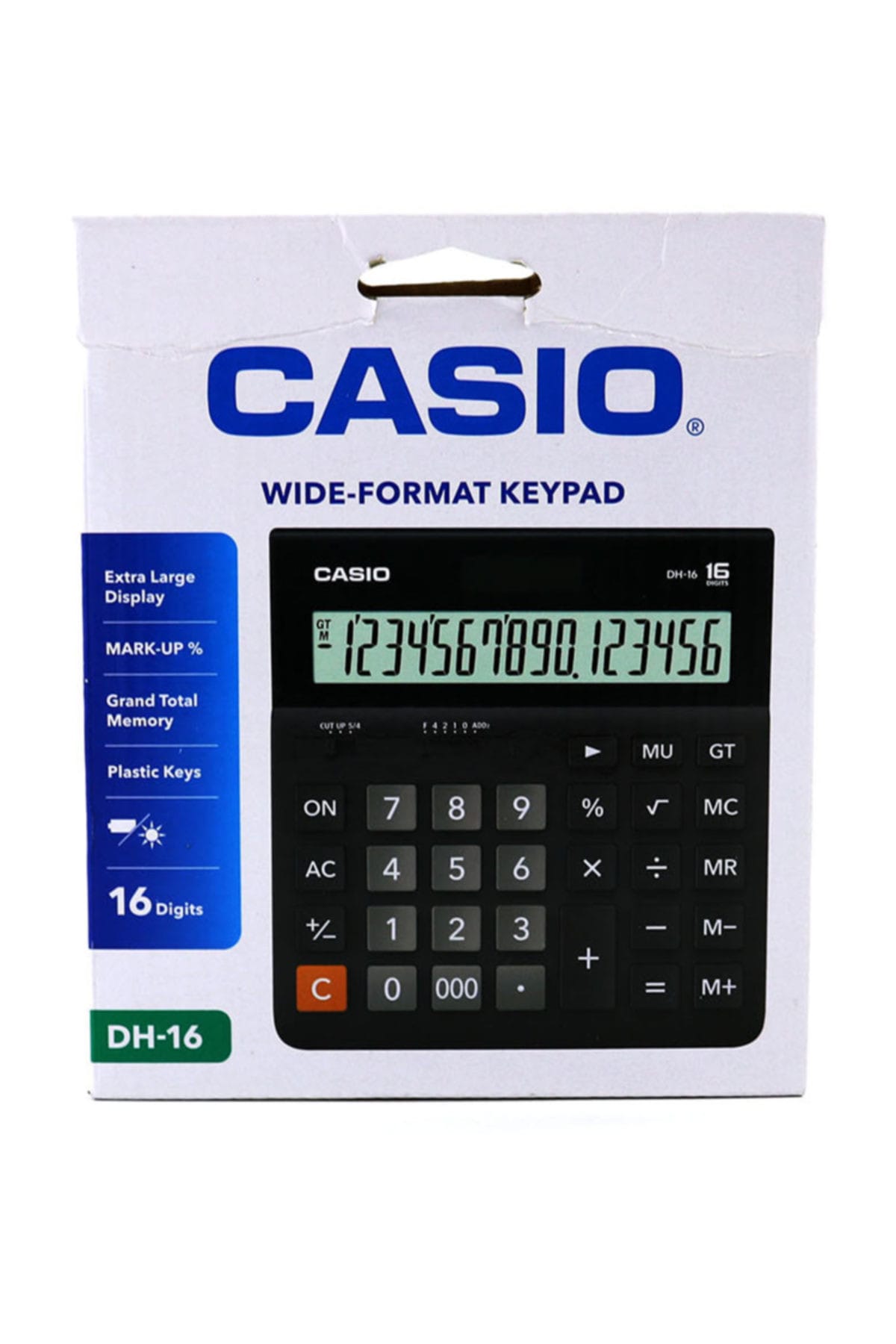 Casio Dh-16 We Hesap Makinesi 16 Hane