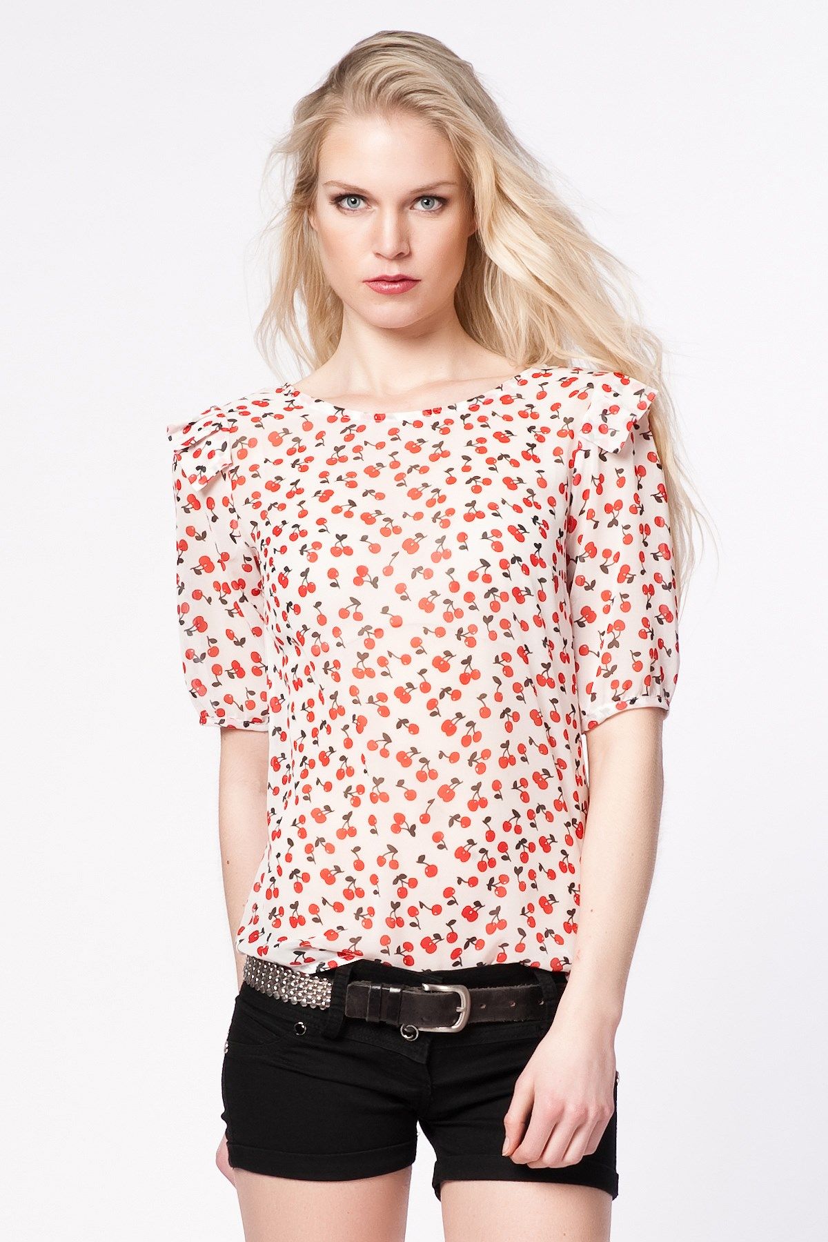 Koton Bluse Rot Regular Fit Fast ausverkauft