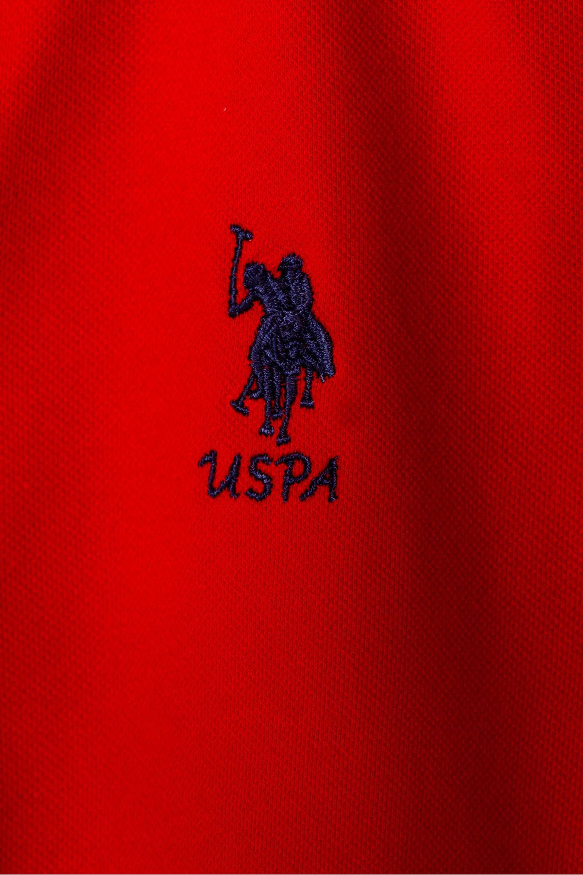 U.S. Polo Assn. تیشرت دخترانه قرمز
