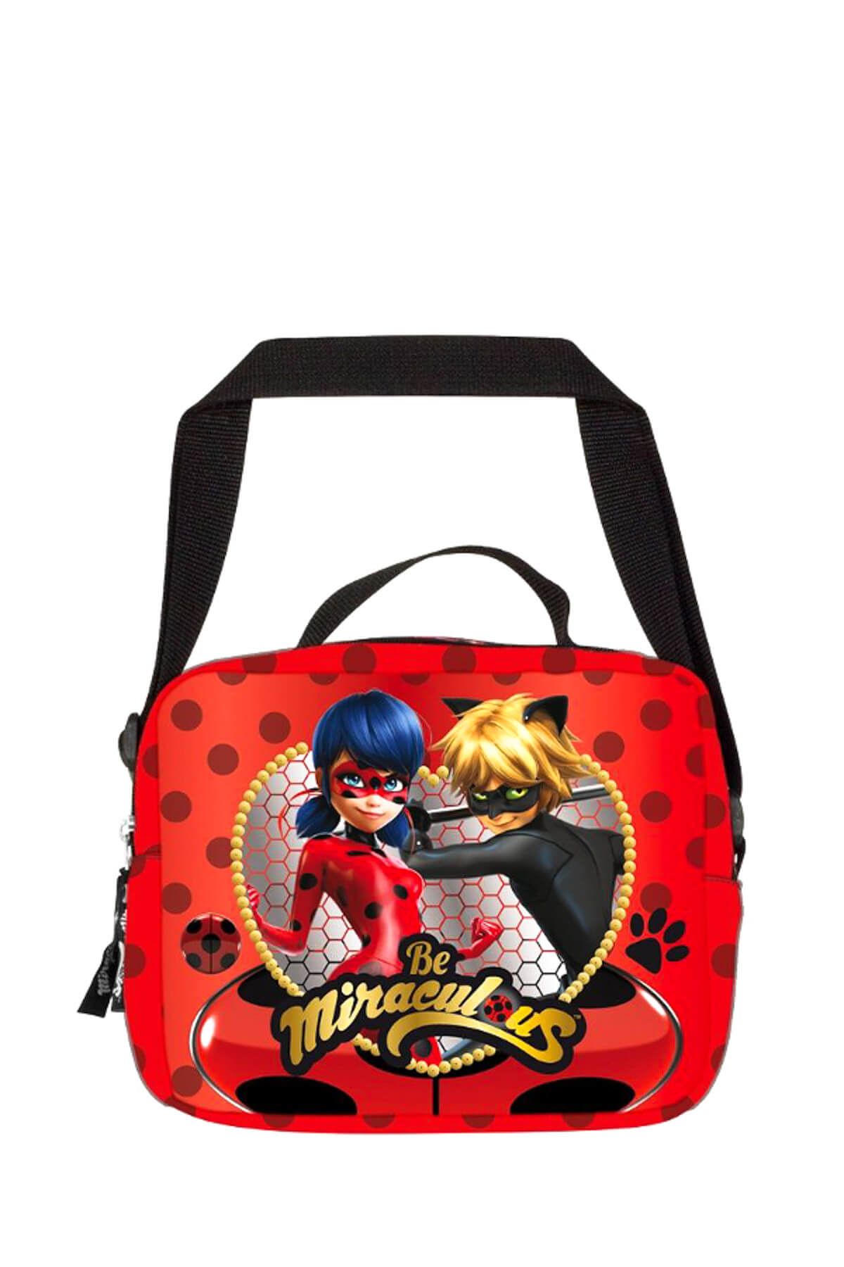 ÜMİT ÇANTA-Miraculous Ladybug and Cat Noir Lunch Box / 1