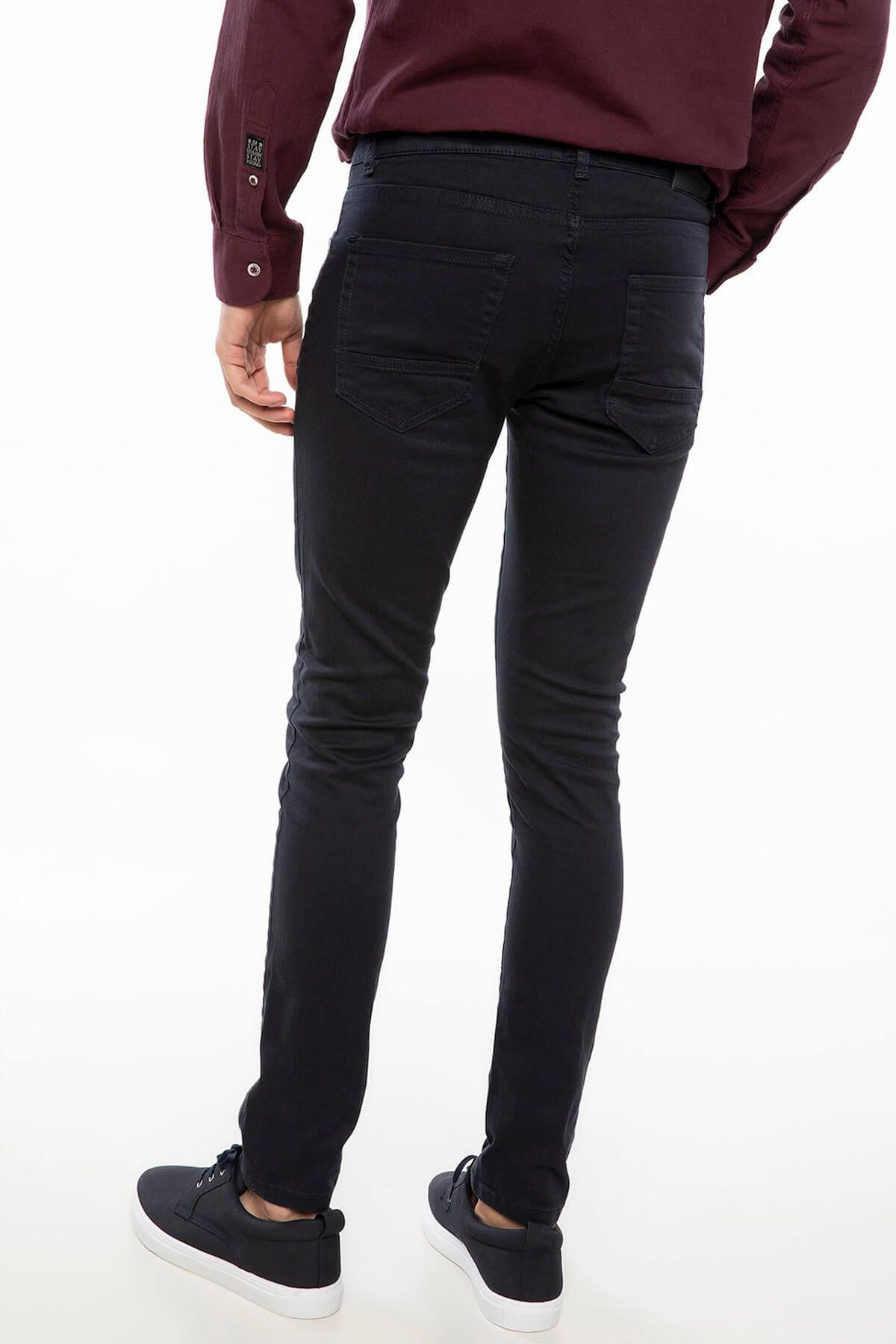 DeFacto-Ανδρικό παντελόνι Carlo Skinny Fit J1451AZ.18AU.AR98 3