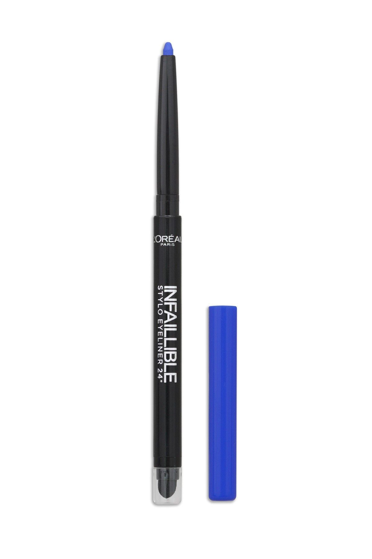L'Oreal Paris  مداد چشم ژلی اتوماتیک دو طرفه Infailable ماندگاری 36ساعته رنگ آبی روشن