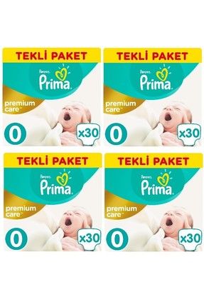 Bebek Bezi Premium Care 0 Beden 120 Adet Prematüre PAKETPRİMA041